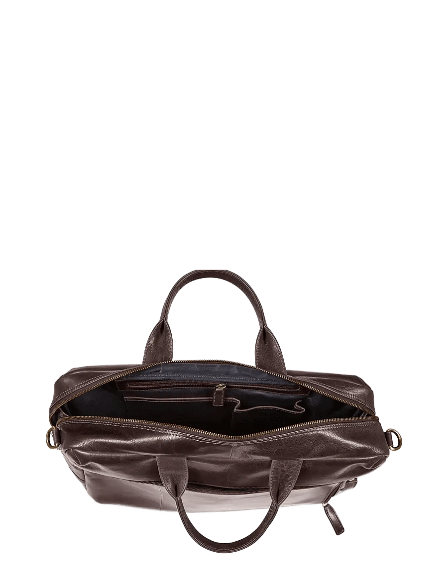 Howard London - Laptop Bag Frank - verslaðu eftir tilefni - dark brown - 3