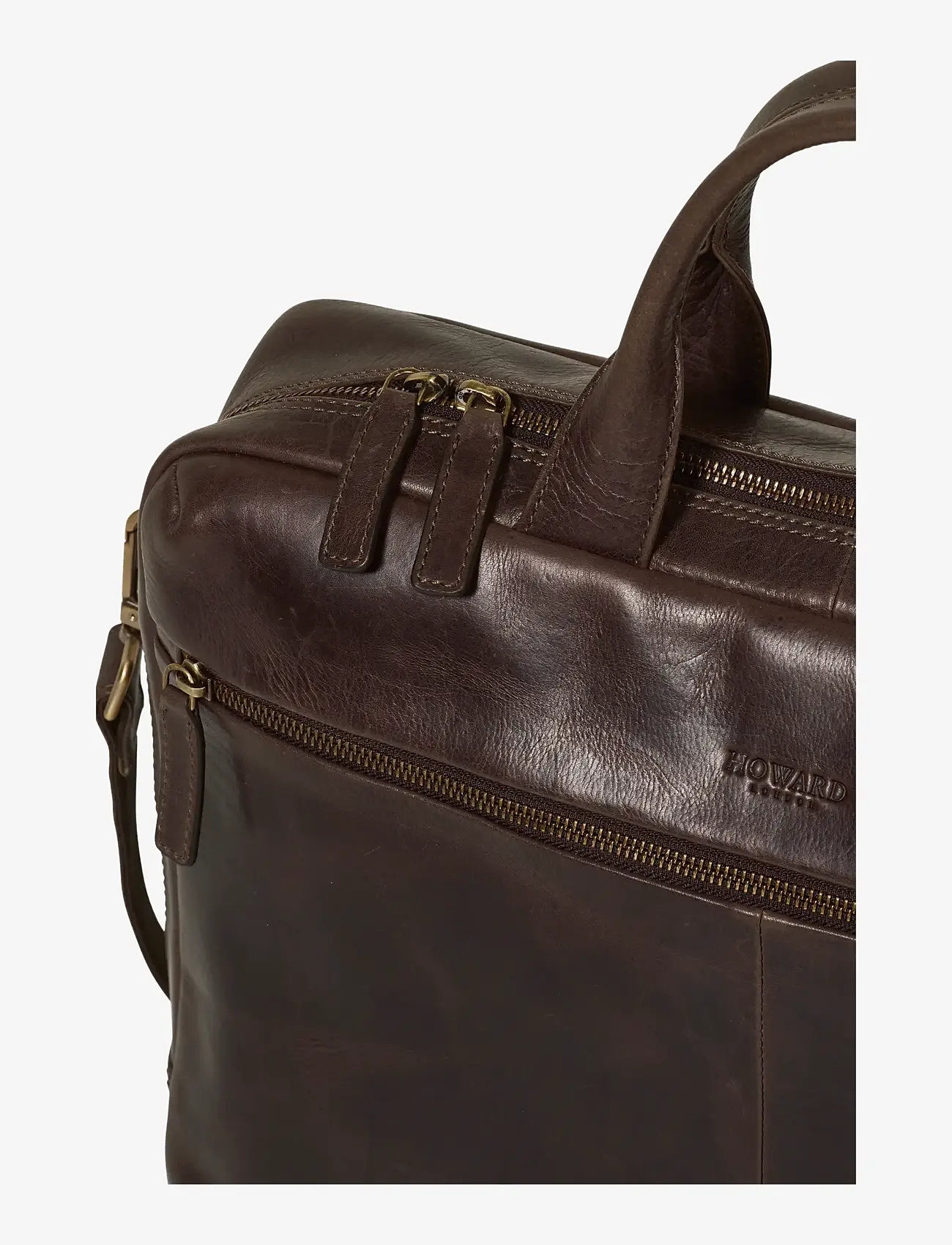Howard London - Laptop Bag Frank - shoppa efter tillfälle - dark brown - 4