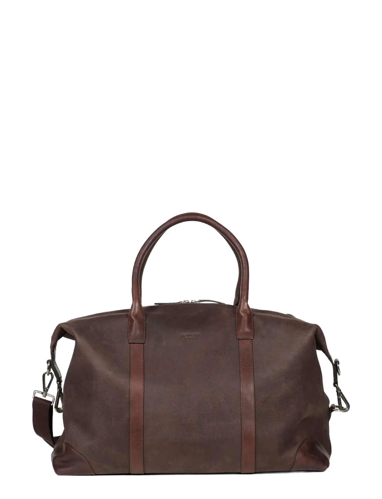 Howard London Taylor Weekend Bag - Reisetaschen - DARK BROWN / brown