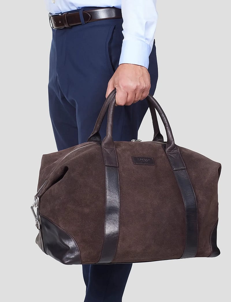 Howard London - Suede Bag Steven - nach anlass kaufen - chocolate brown - 0