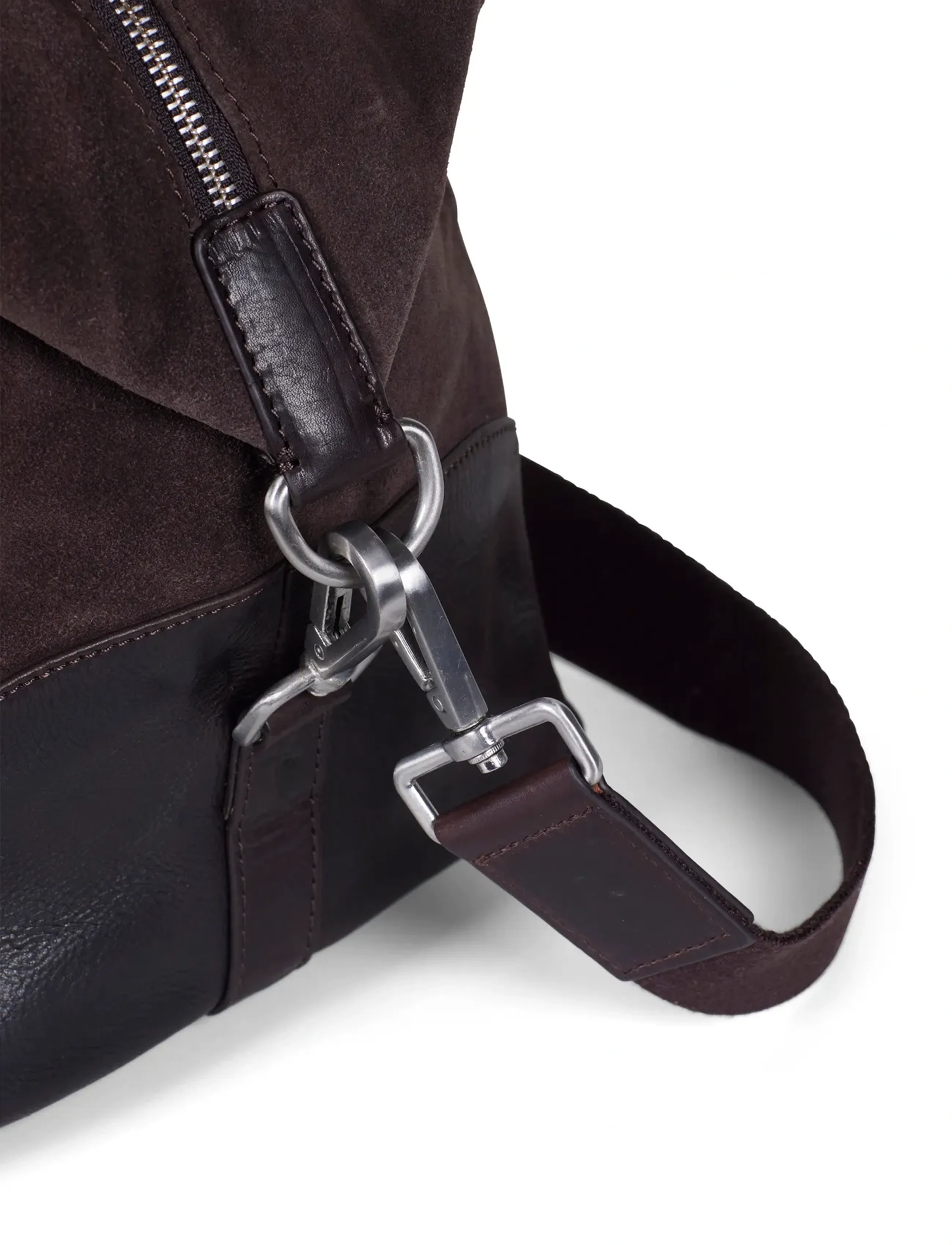 Howard London - Steven Suede Bag - shoppa efter tillfälle - chocolate brown - 4