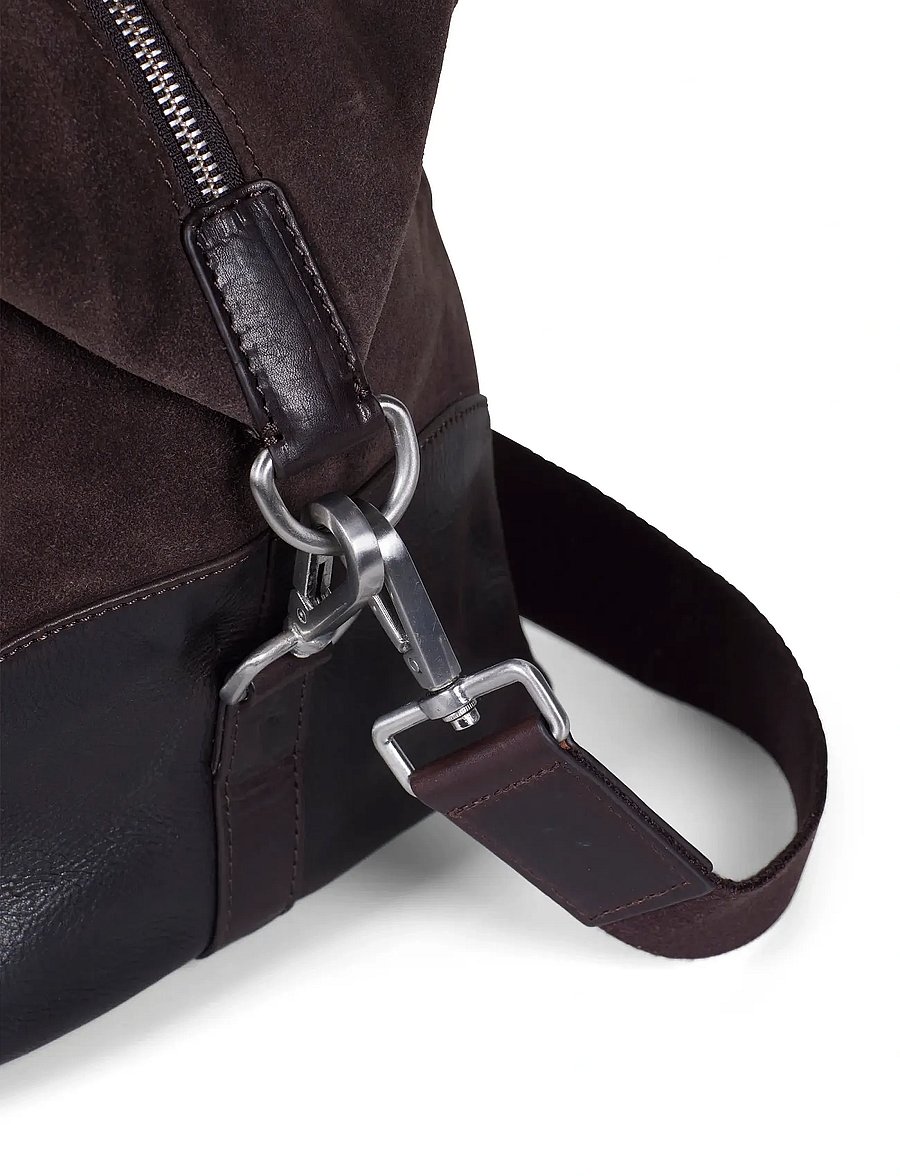Howard London - Steven Suede Bag - shoppa efter tillfälle - chocolate brown - 4
