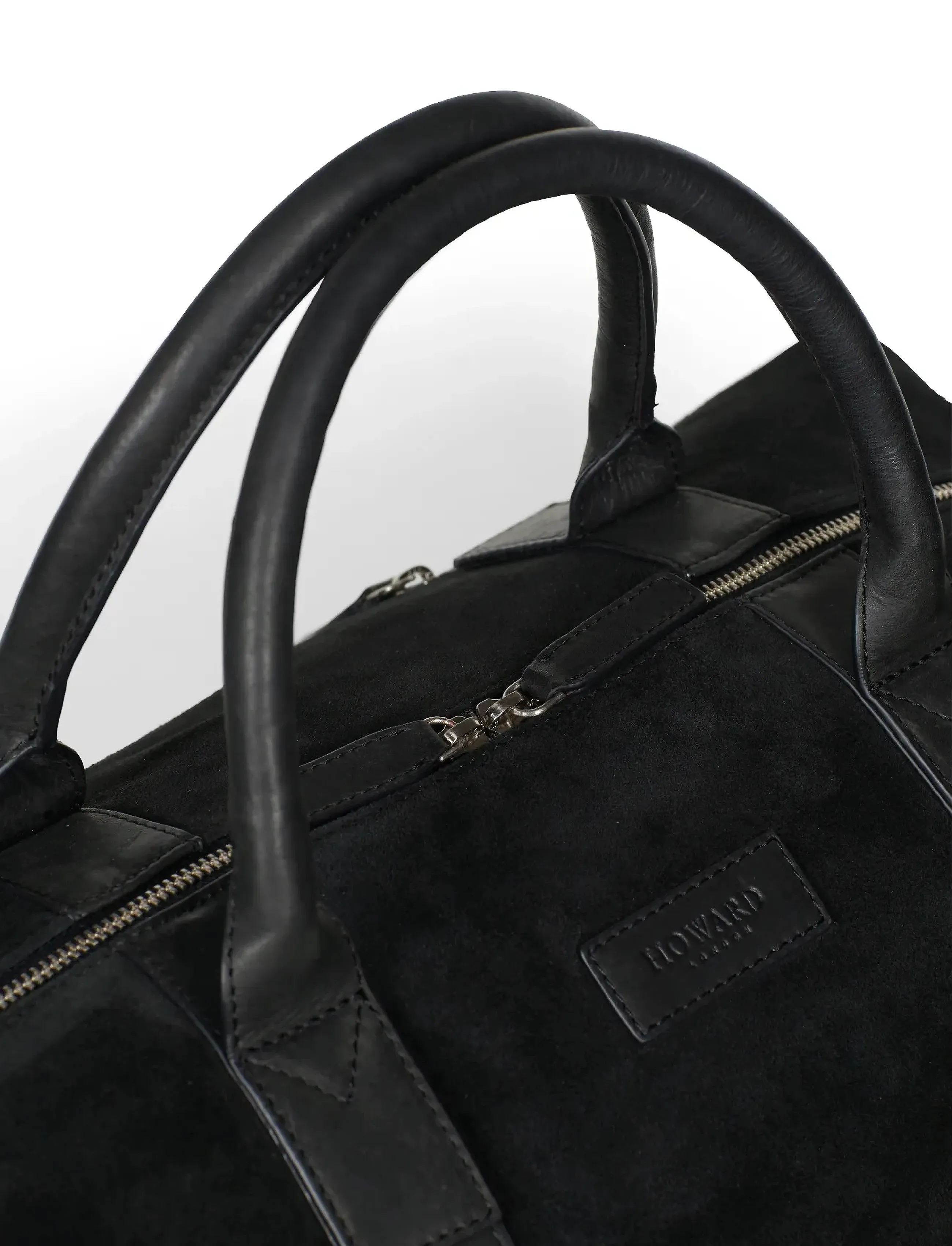 Howard London - Steven Suede Bag - iepirkties noteiktam pasākumam - black - 4