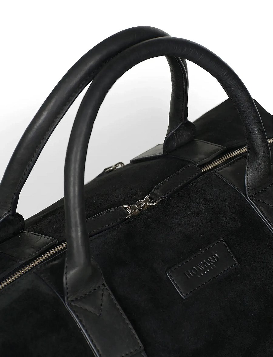 Howard London - Steven Suede Bag - iepirkties noteiktam pasākumam - black - 4