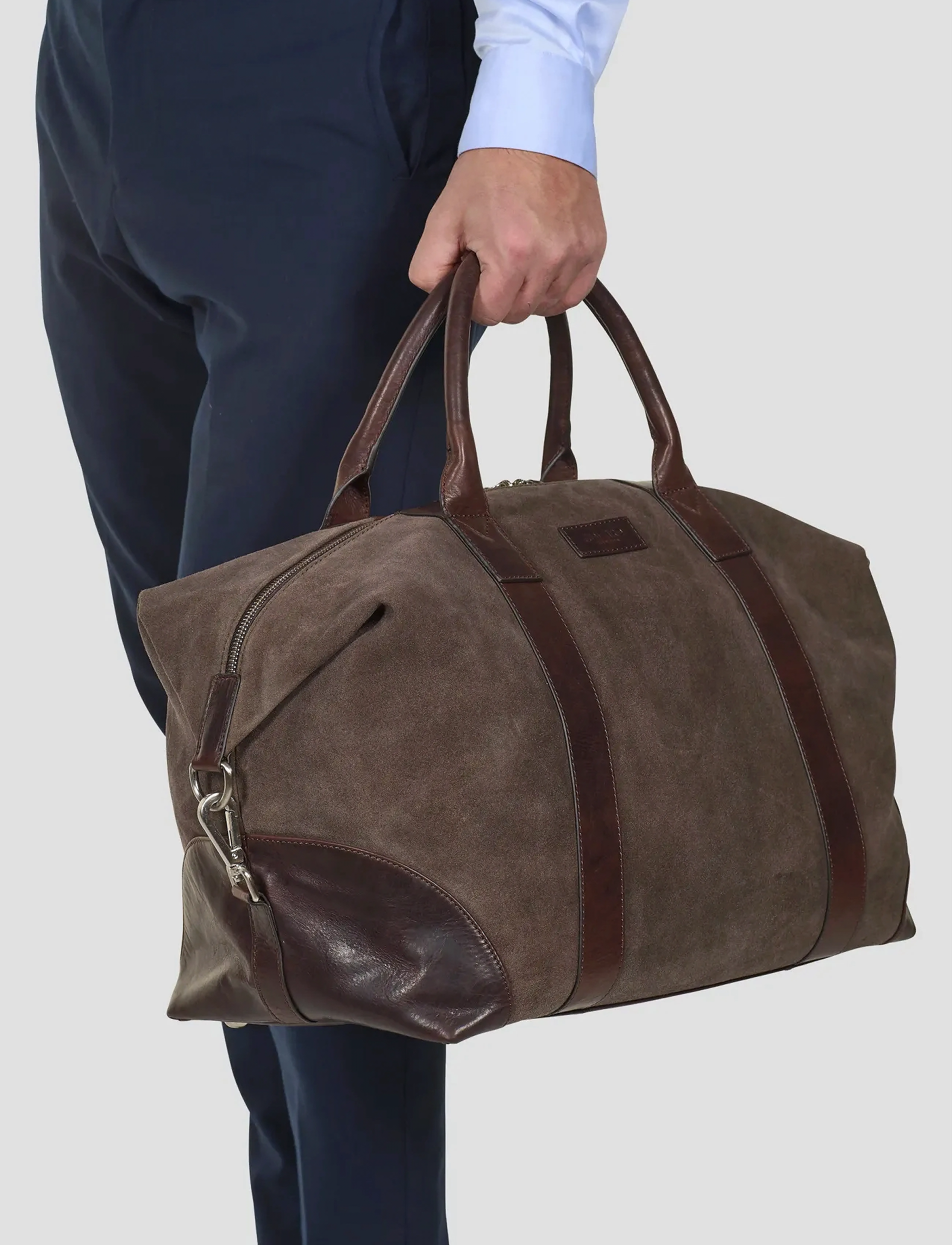 Howard London Steven Suede Bag, One Size, Bags, Braun - Weekend & Gym Männerswear
