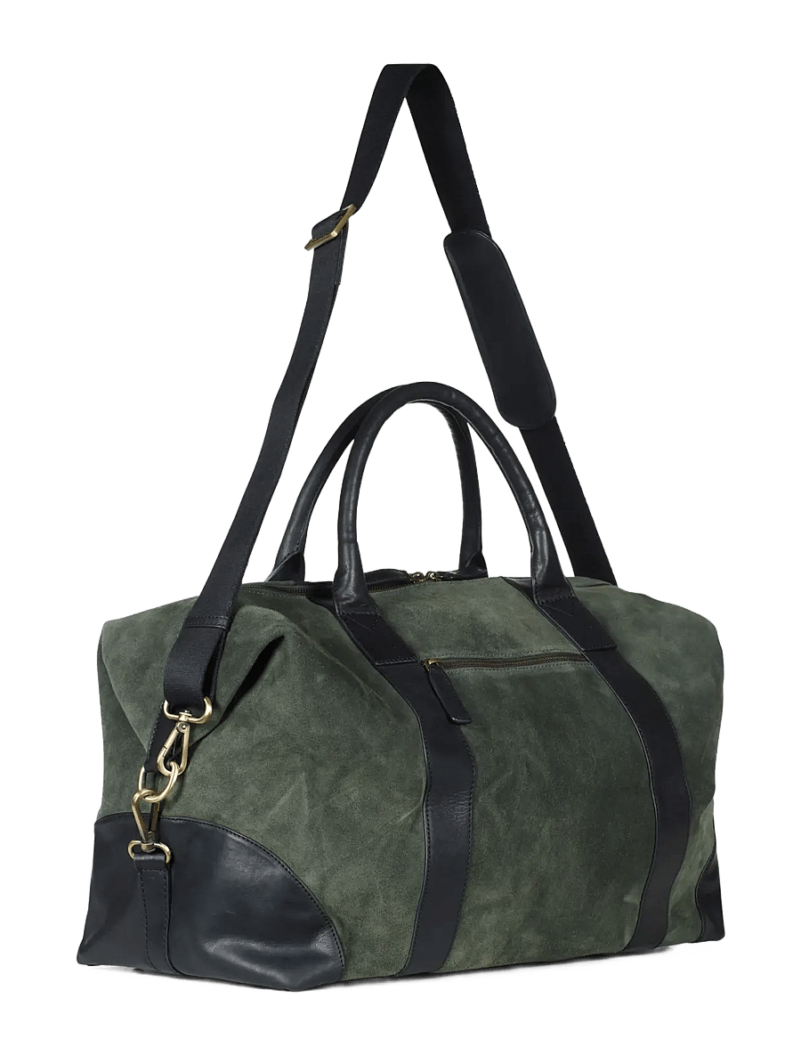 Howard London - Steven Suede Bag - store weekendtasker - green - 1