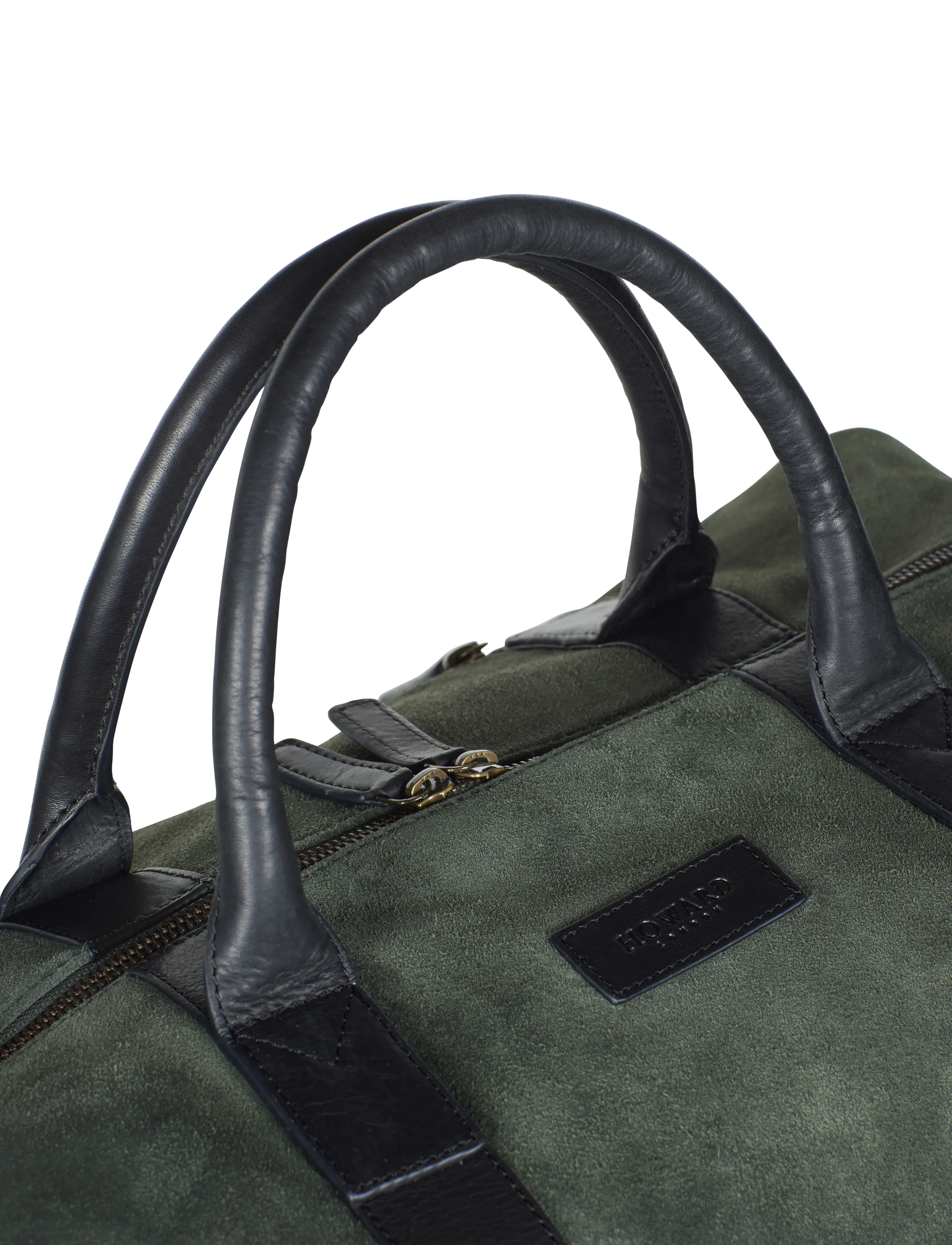 Howard London - Steven Suede Bag - store weekendtasker - green - 4