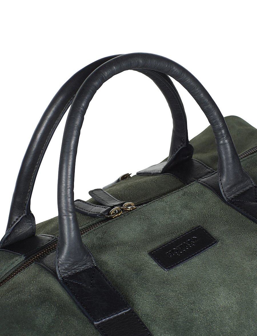 Howard London - Steven Suede Bag - store weekendtasker - green - 4