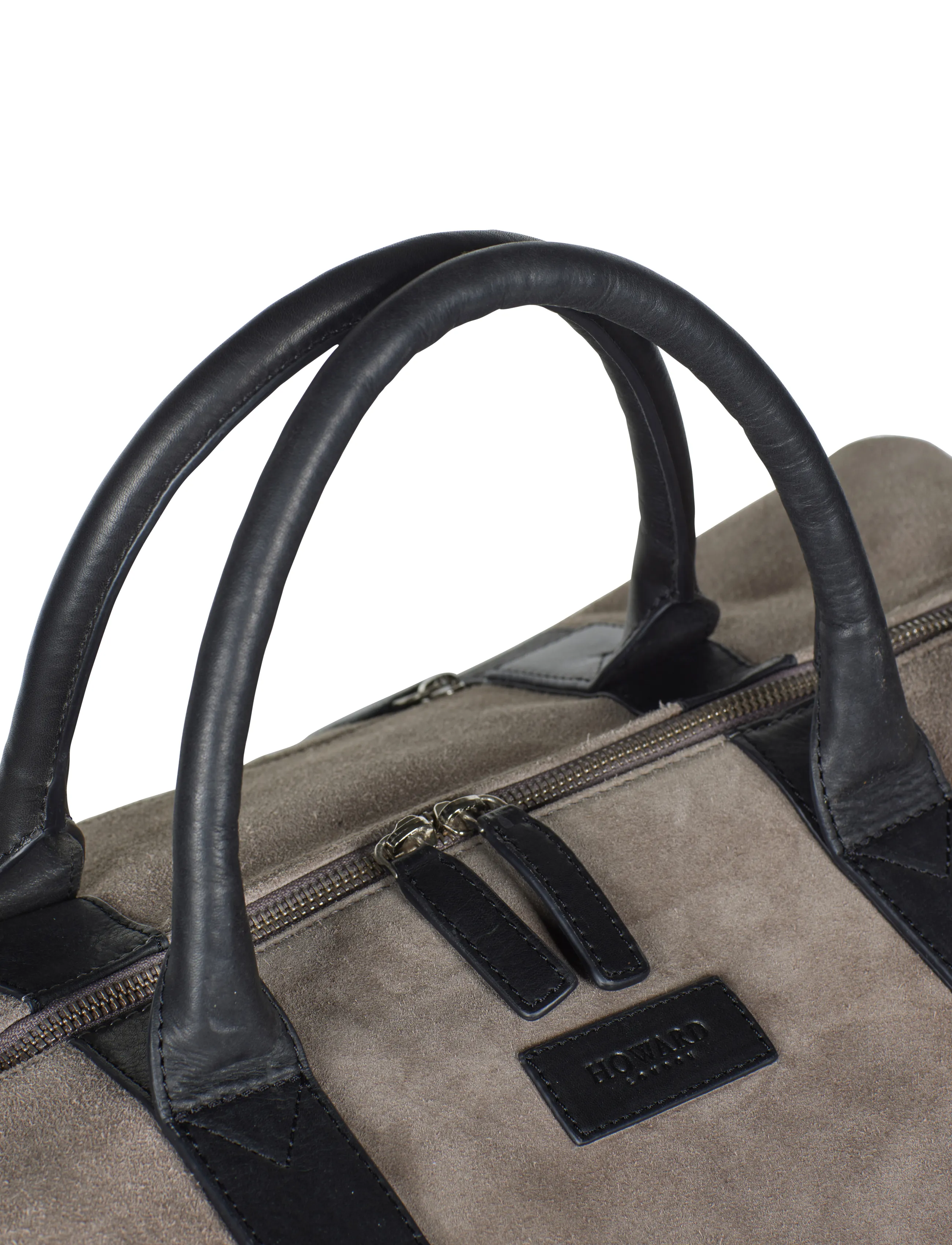 Howard London - Steven Suede Bag - store weekendtasker - grey - 4