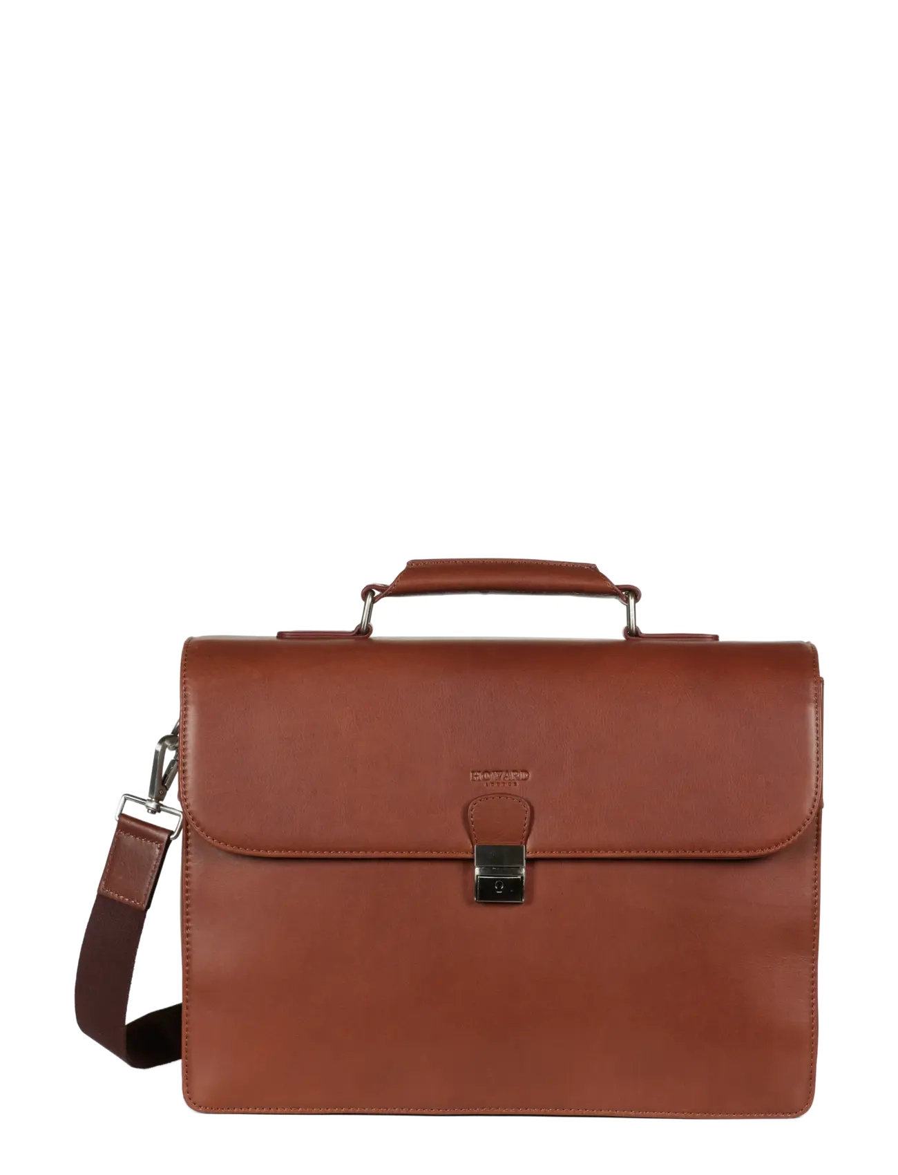 Howard London Breifcase Bag Eric - Sacs pour Ordinateur - BROWN / brown