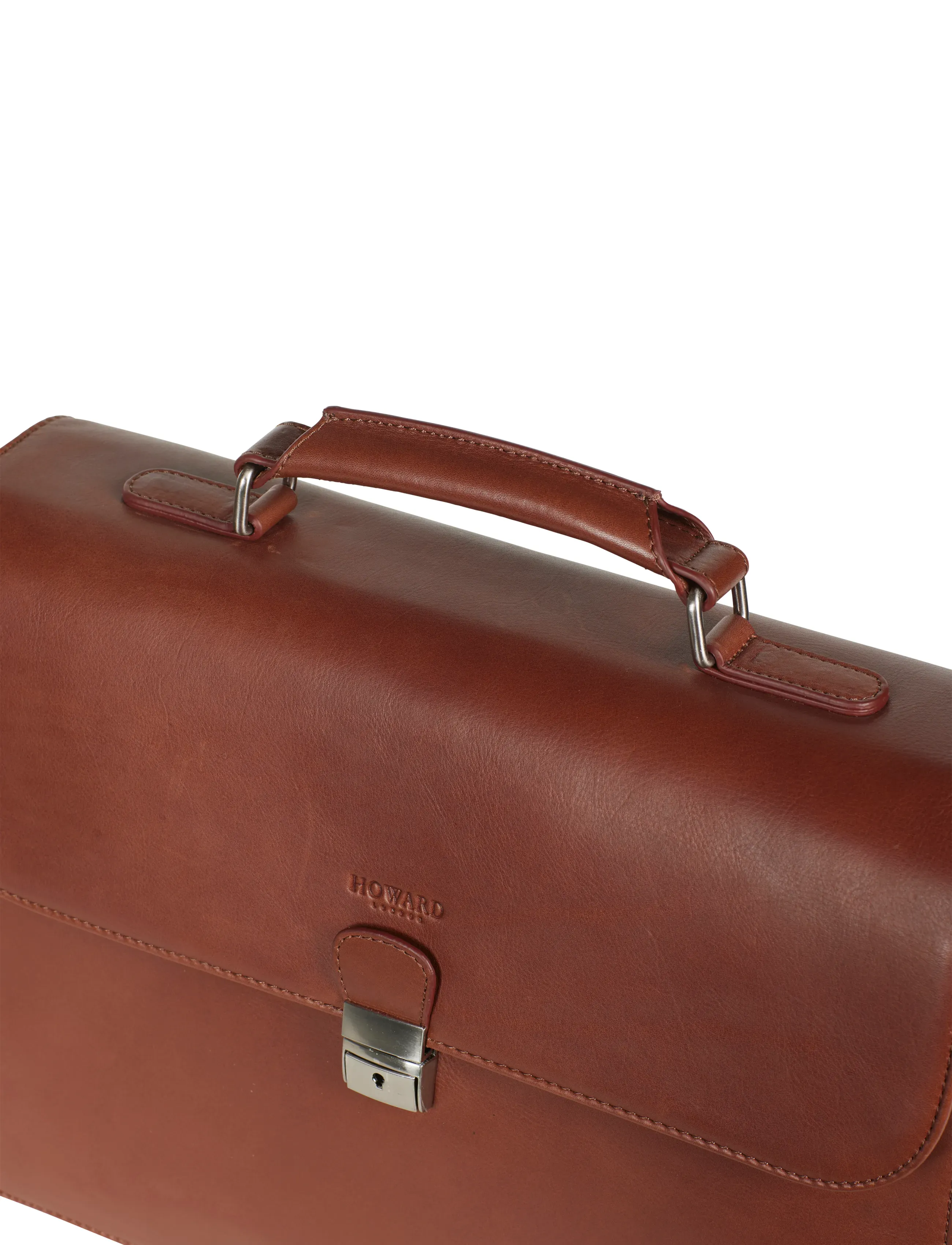 Howard London - Breifcase Bag Eric - nach anlass kaufen - brown - 4