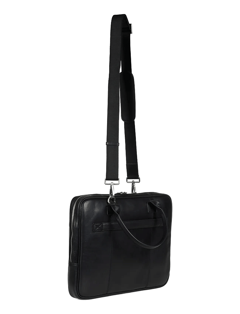 Howard London - Howard Laptop Bag Conrad - shoppa efter tillfälle - black - 2