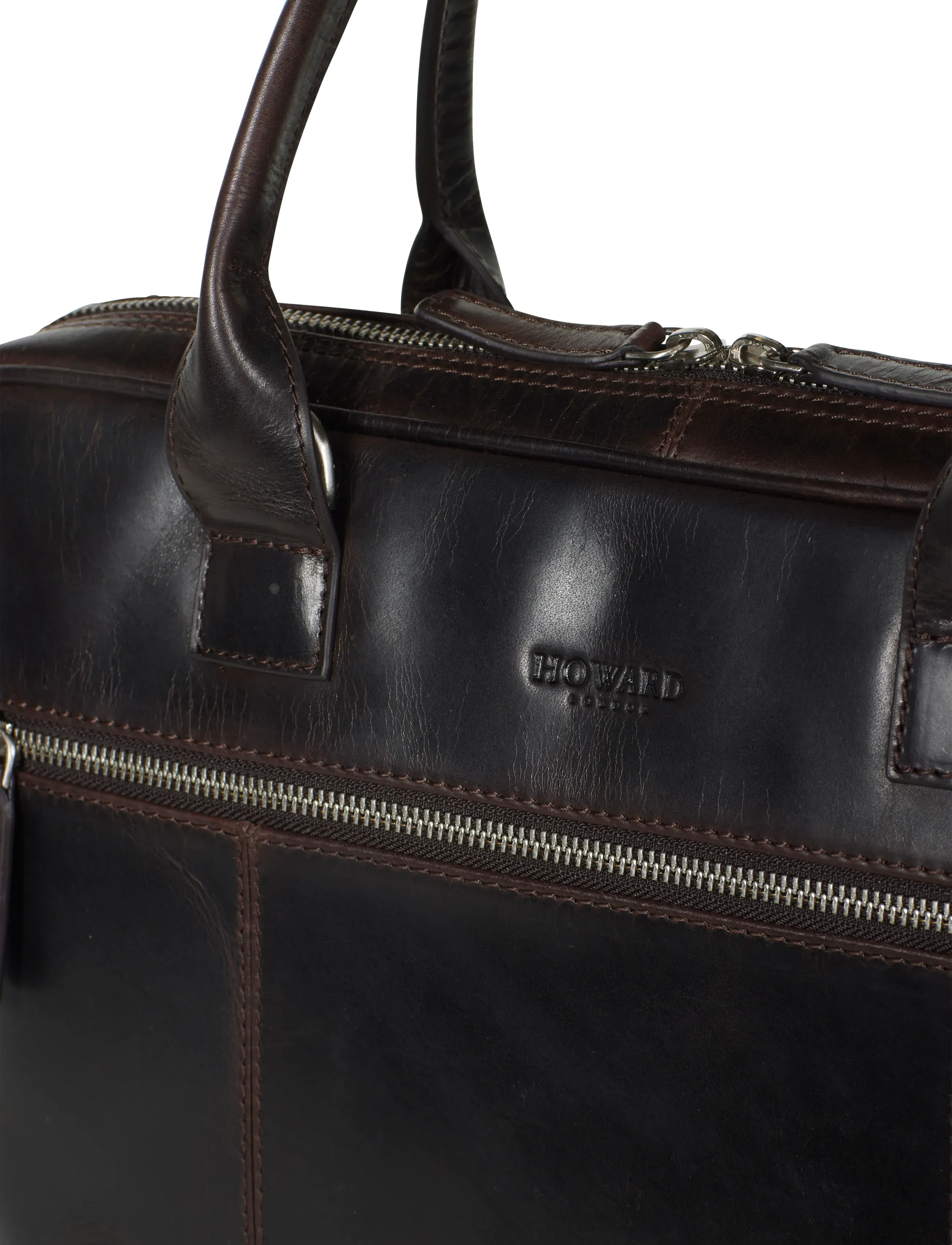 Howard London - Howard Laptop Bag Conrad - dark brown - 4