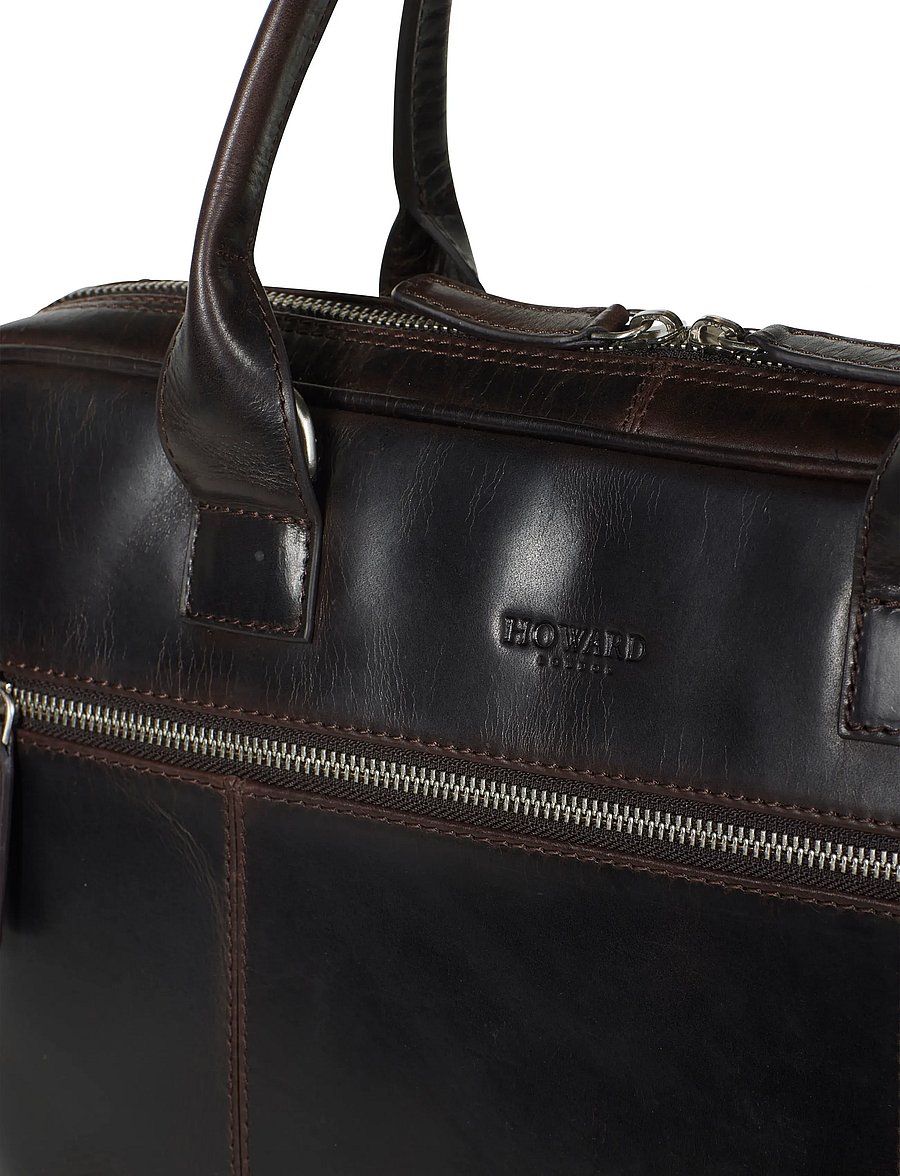 Howard London - Howard Laptop Bag Conrad - dark brown - 4