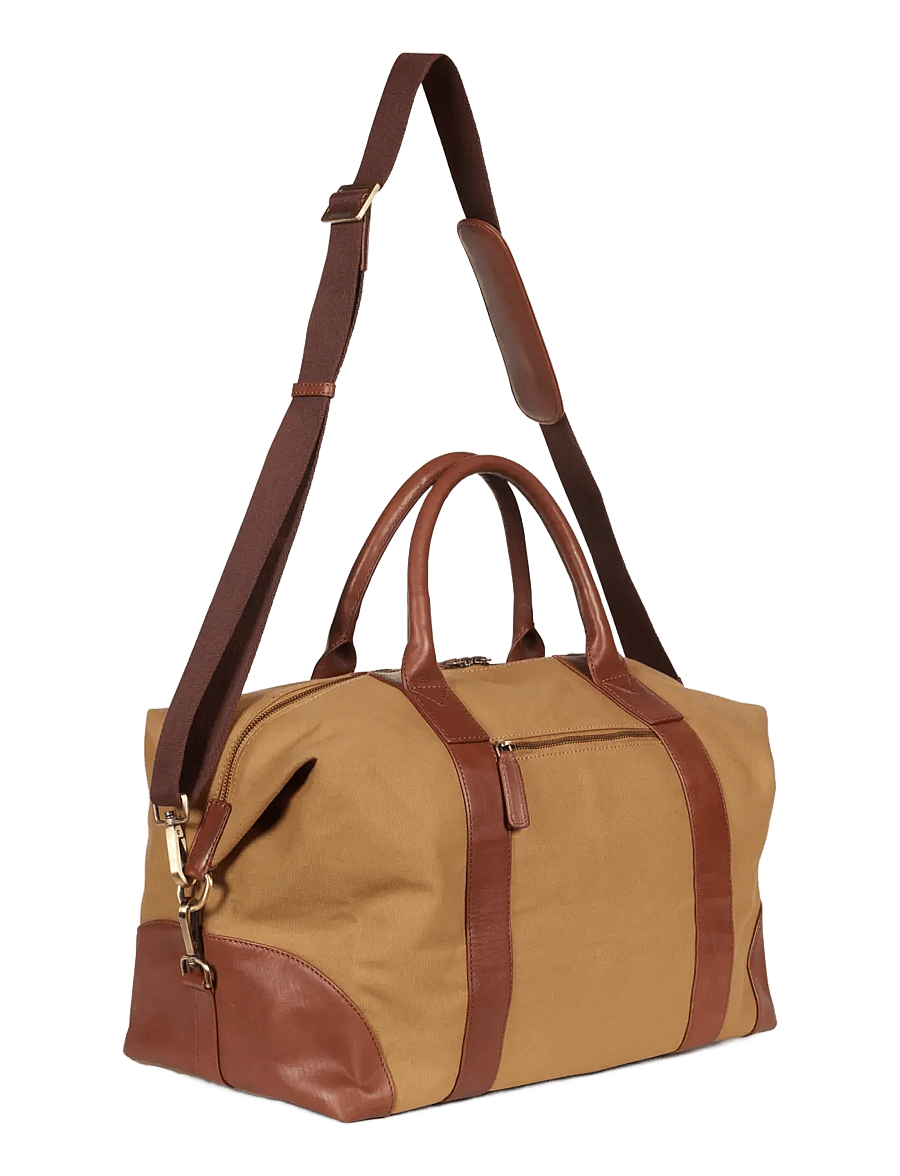 Howard London - Howard Steven Canvas Weekendbag - beige - 2