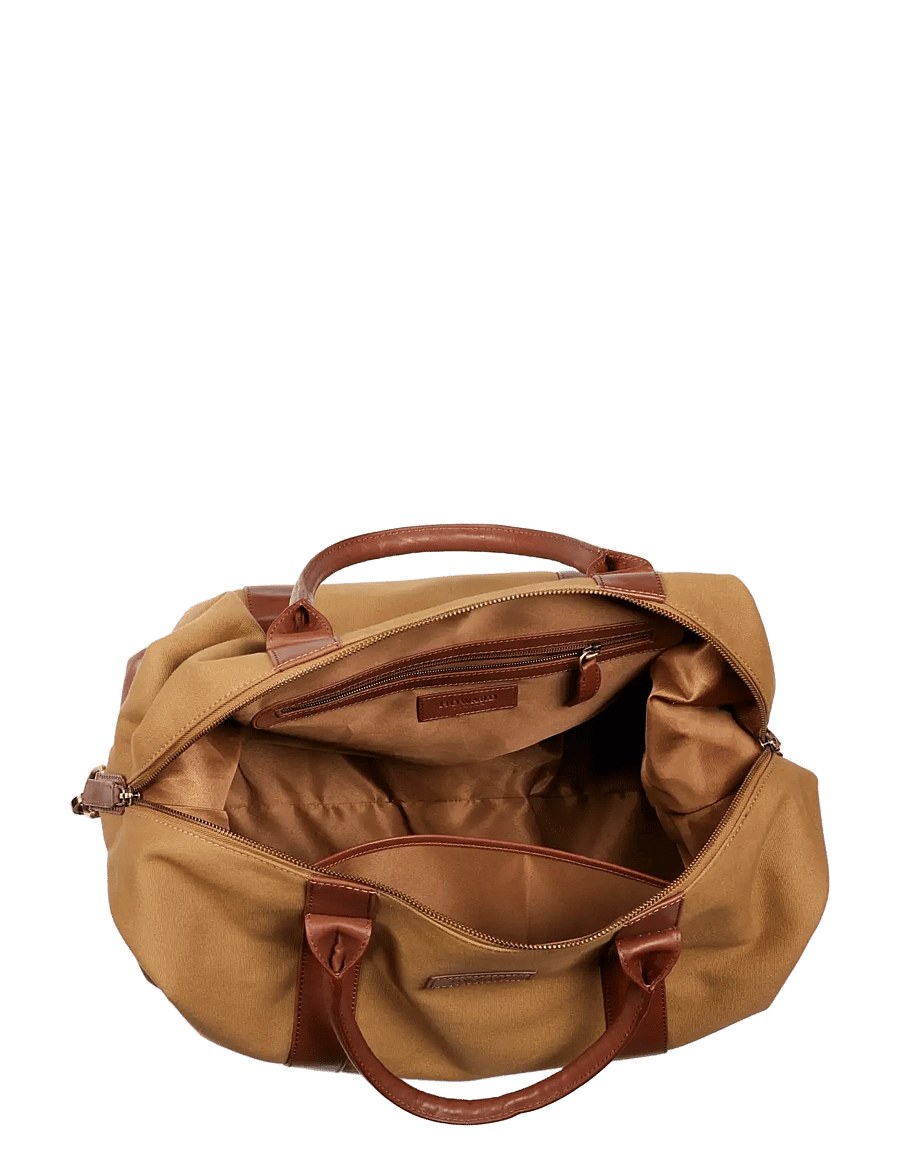 Howard London - Howard Steven Canvas Weekendbag - beige - 3