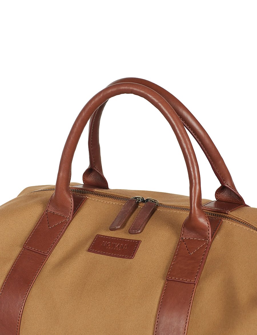 Howard London - Howard Steven Canvas Weekendbag - beige - 4