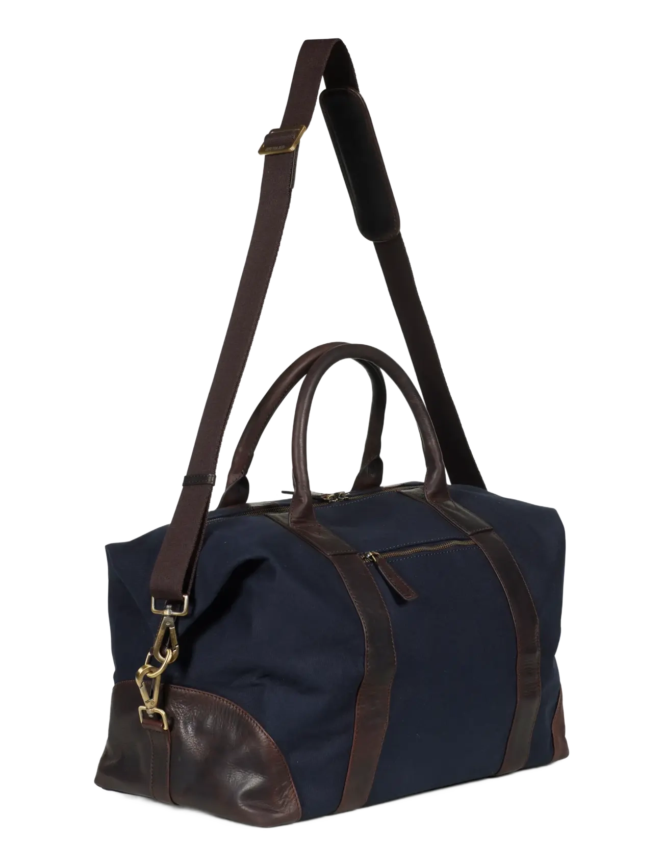 Howard London - Howard Steven Canvas Weekendbag - stora weekender-väskor - navy - 2