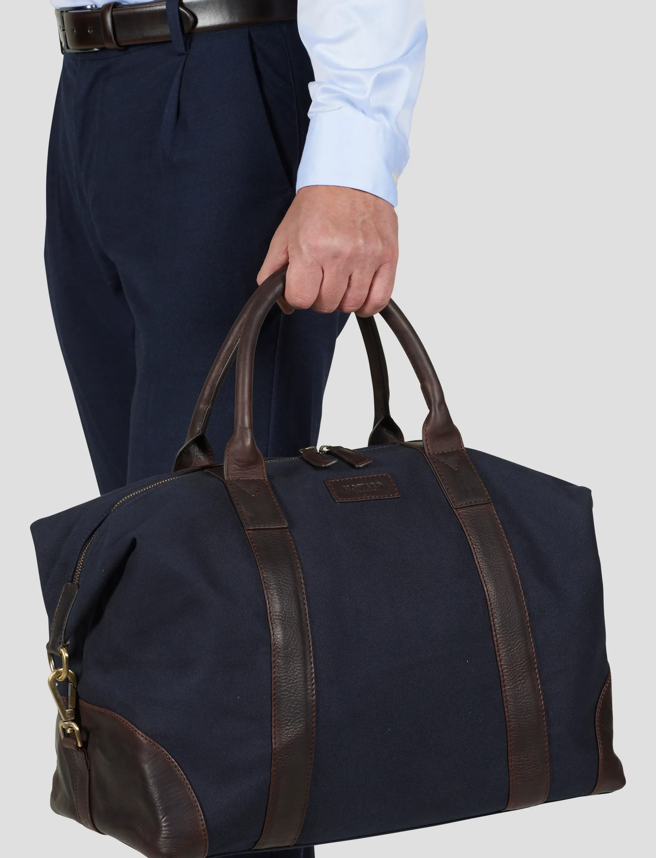 Howard London Howard Steven Canvas Weekendbag - Weekendväskor - NAVY / navy