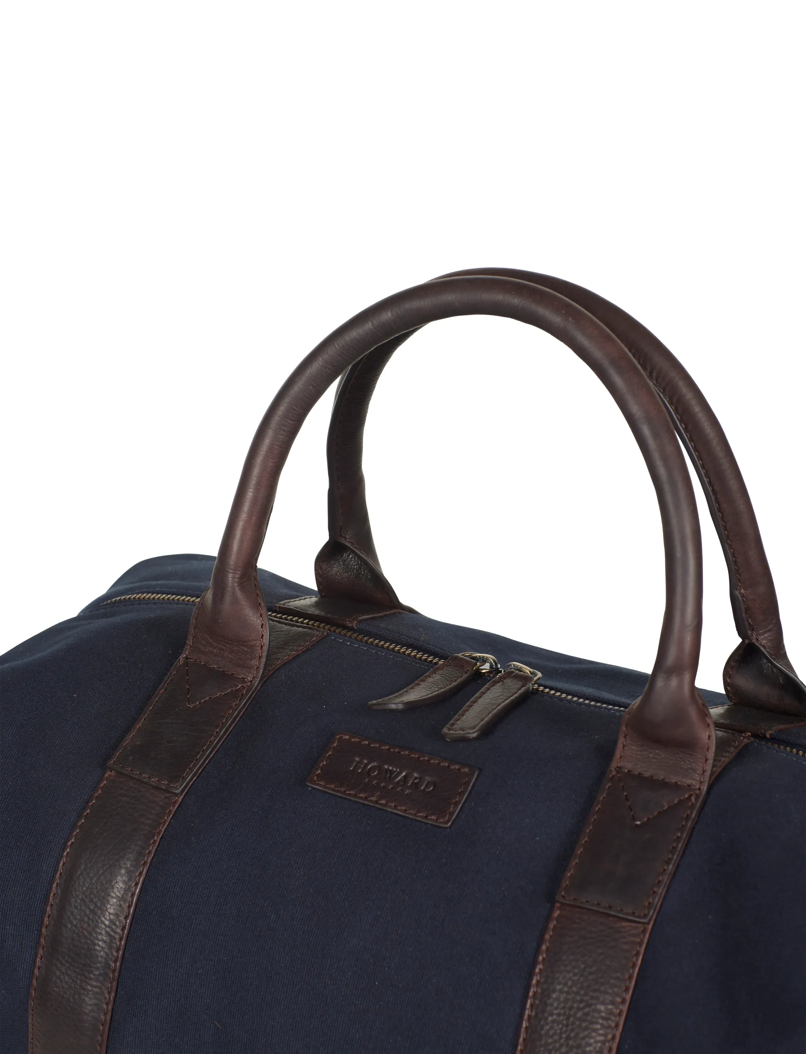 Howard London - Howard Steven Canvas Weekendbag - stora weekender-väskor - navy - 4