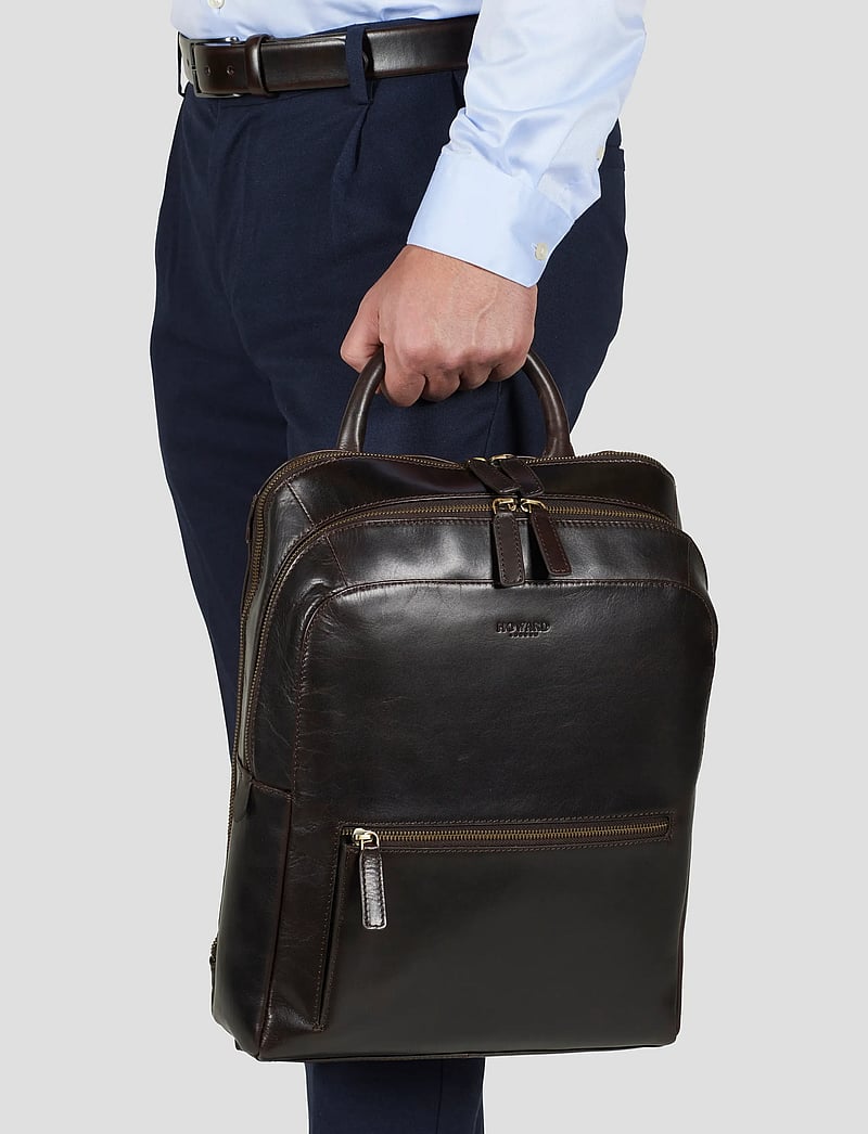 Howard London - Howard Backpack Byron - shop efter anledning - dark brown - 0
