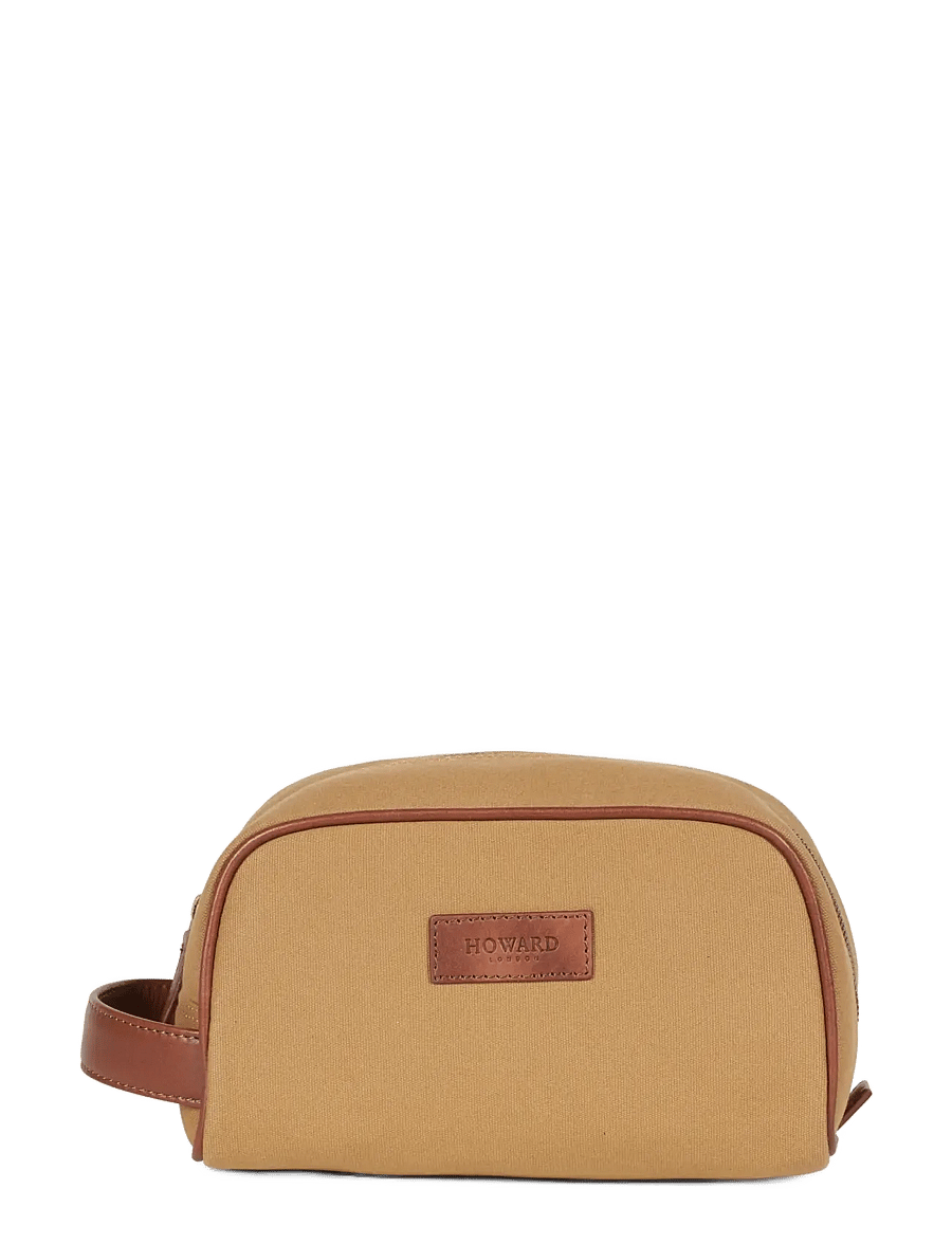 Howard London - Howard Canvas Washbag - osta olukorra järgi - beige - 0