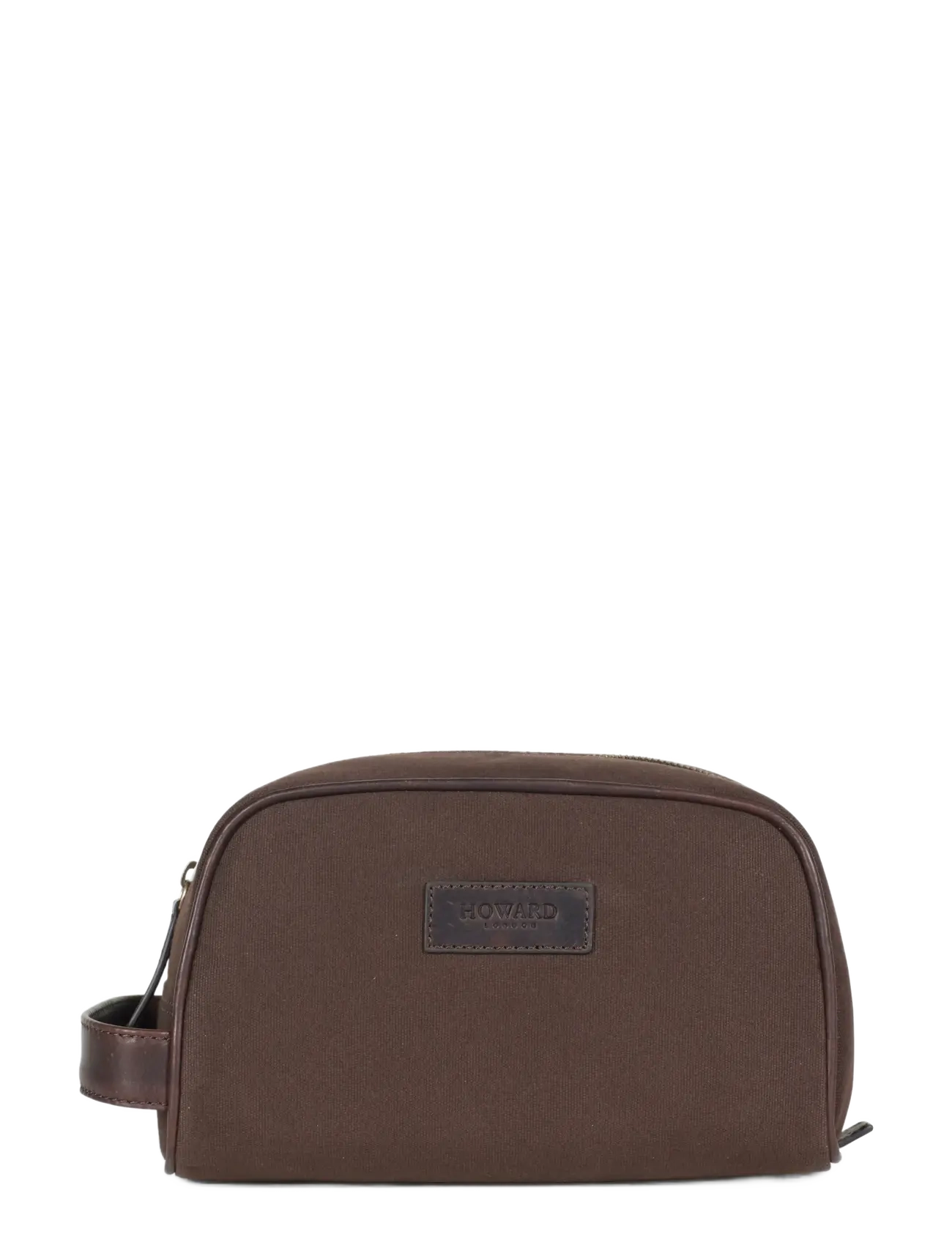 Howard London Howard Canvas Washbag - Taschen - DARK BROWN / brown