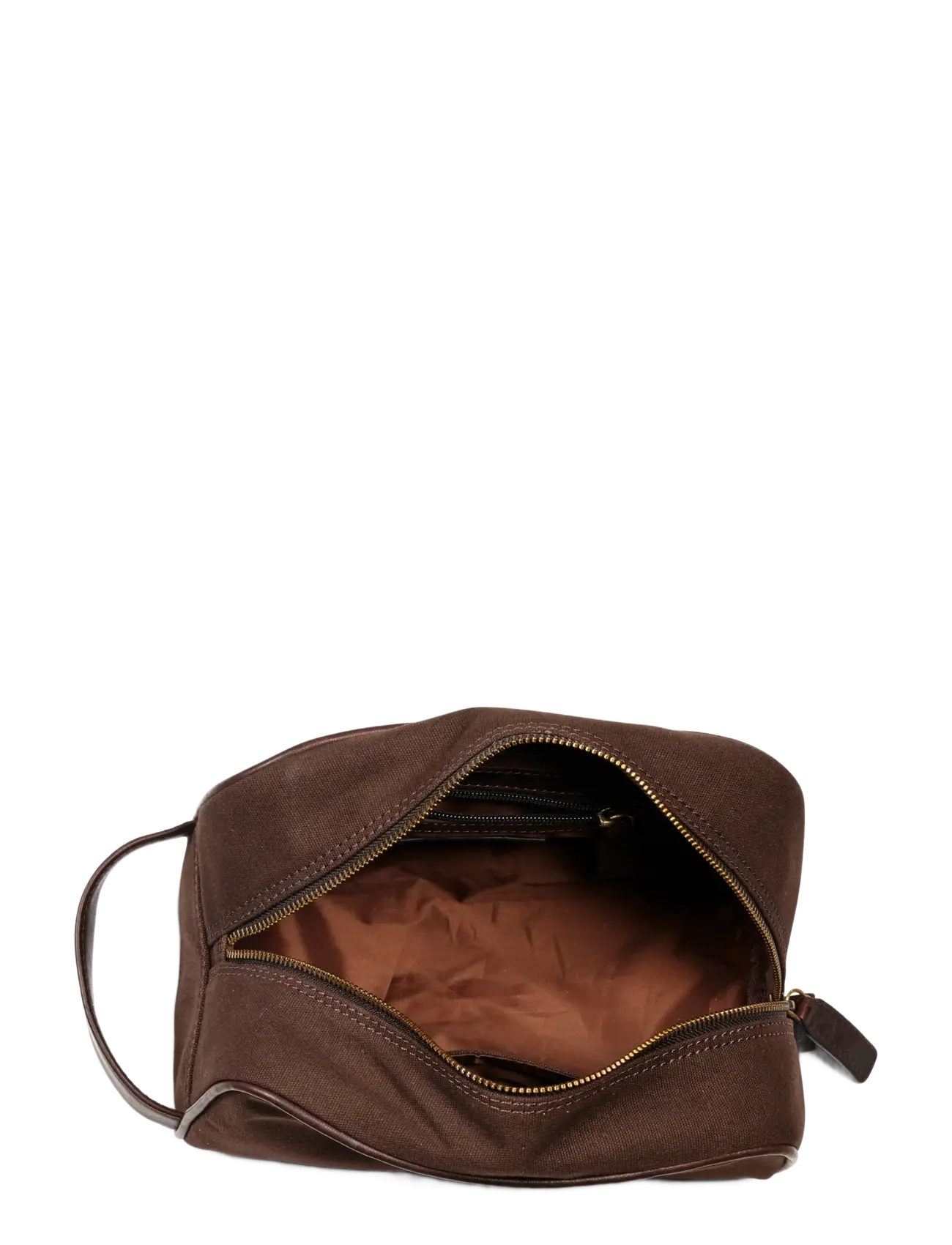 Howard London - Howard Canvas Washbag - kupuj według okazji - dark brown - 2