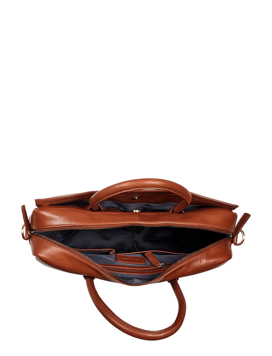 Howard London - Charlie Briefcase Bag - shop efter anledning - brown - 3