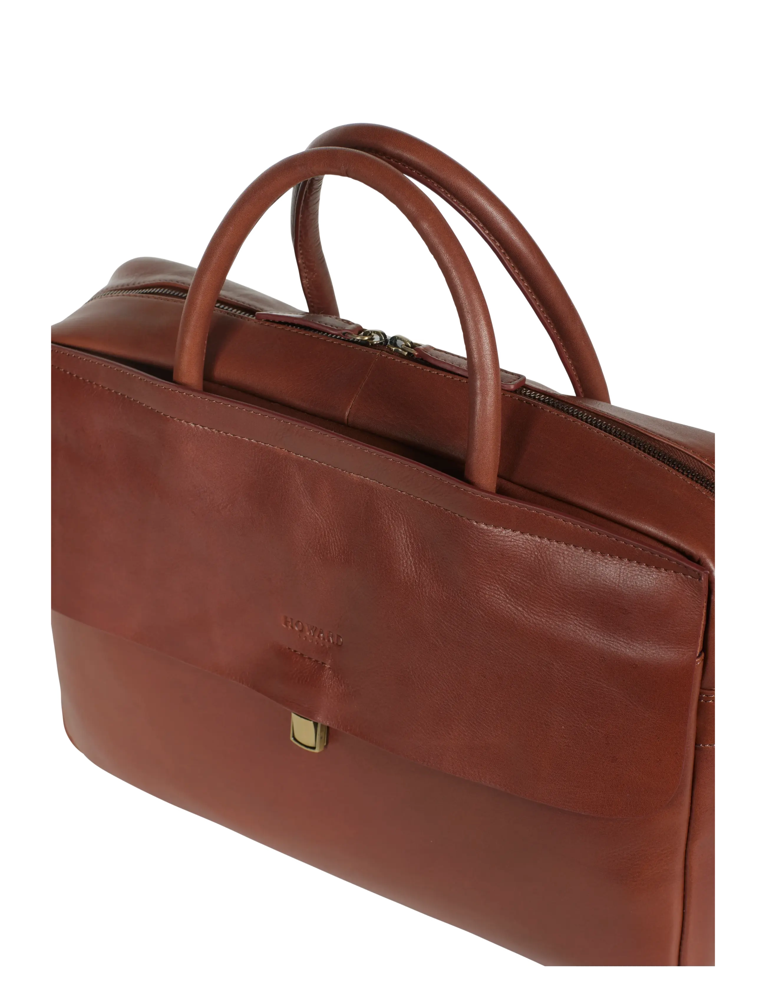 Howard London - Charlie Briefcase Bag - shop efter anledning - brown - 4