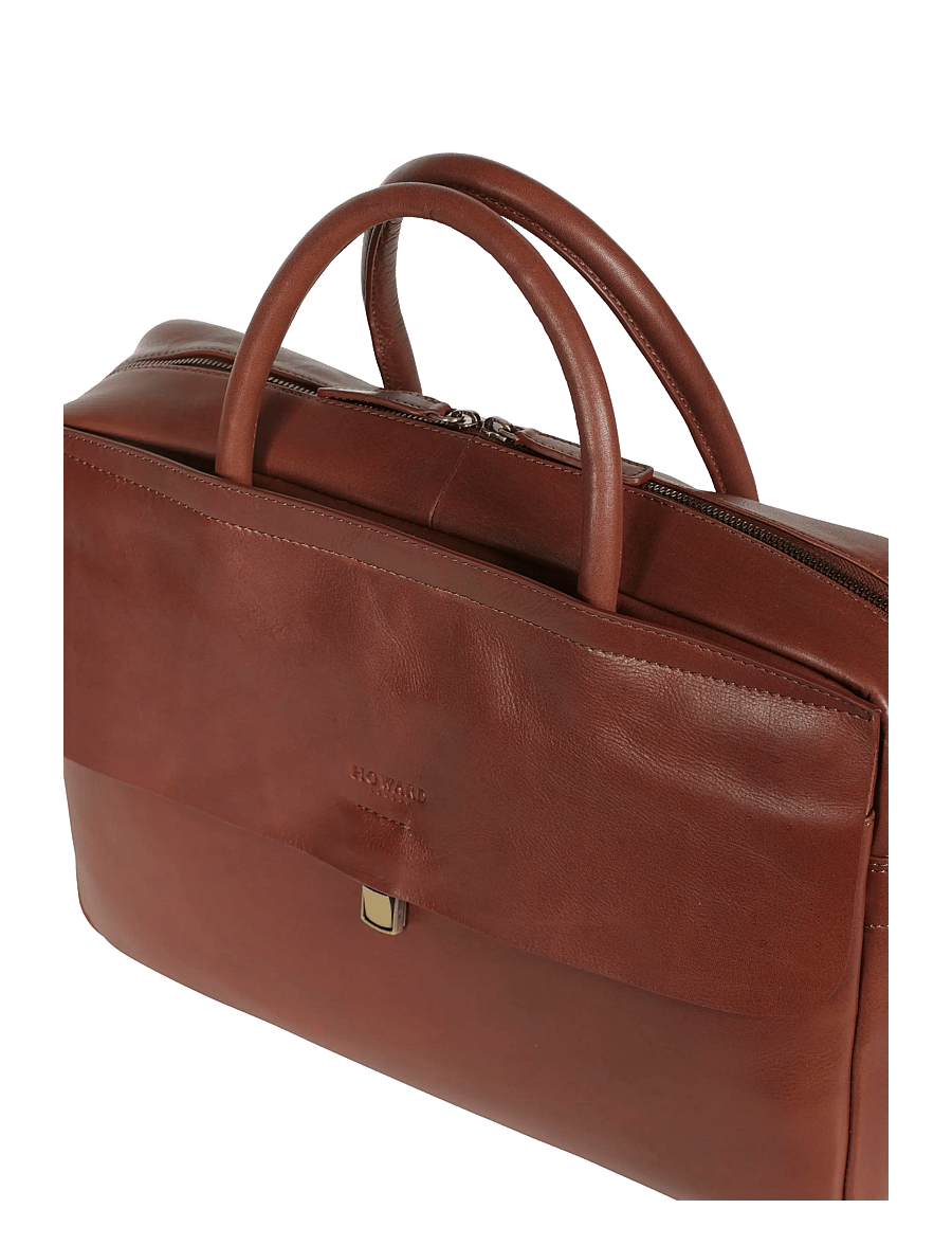 Howard London - Charlie Briefcase Bag - shop efter anledning - brown - 4