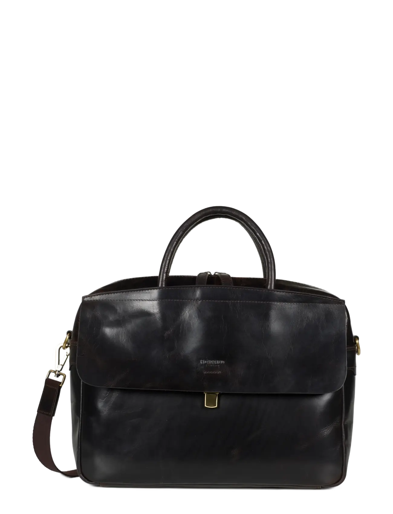 Howard London - Charlie Briefcase Bag - shop efter anledning - dark brown - 1