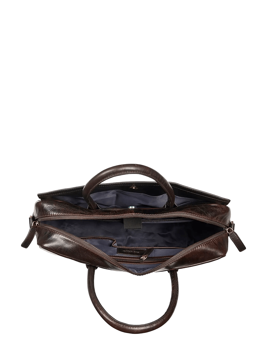 Howard London - Charlie Briefcase Bag - shop efter anledning - dark brown - 3