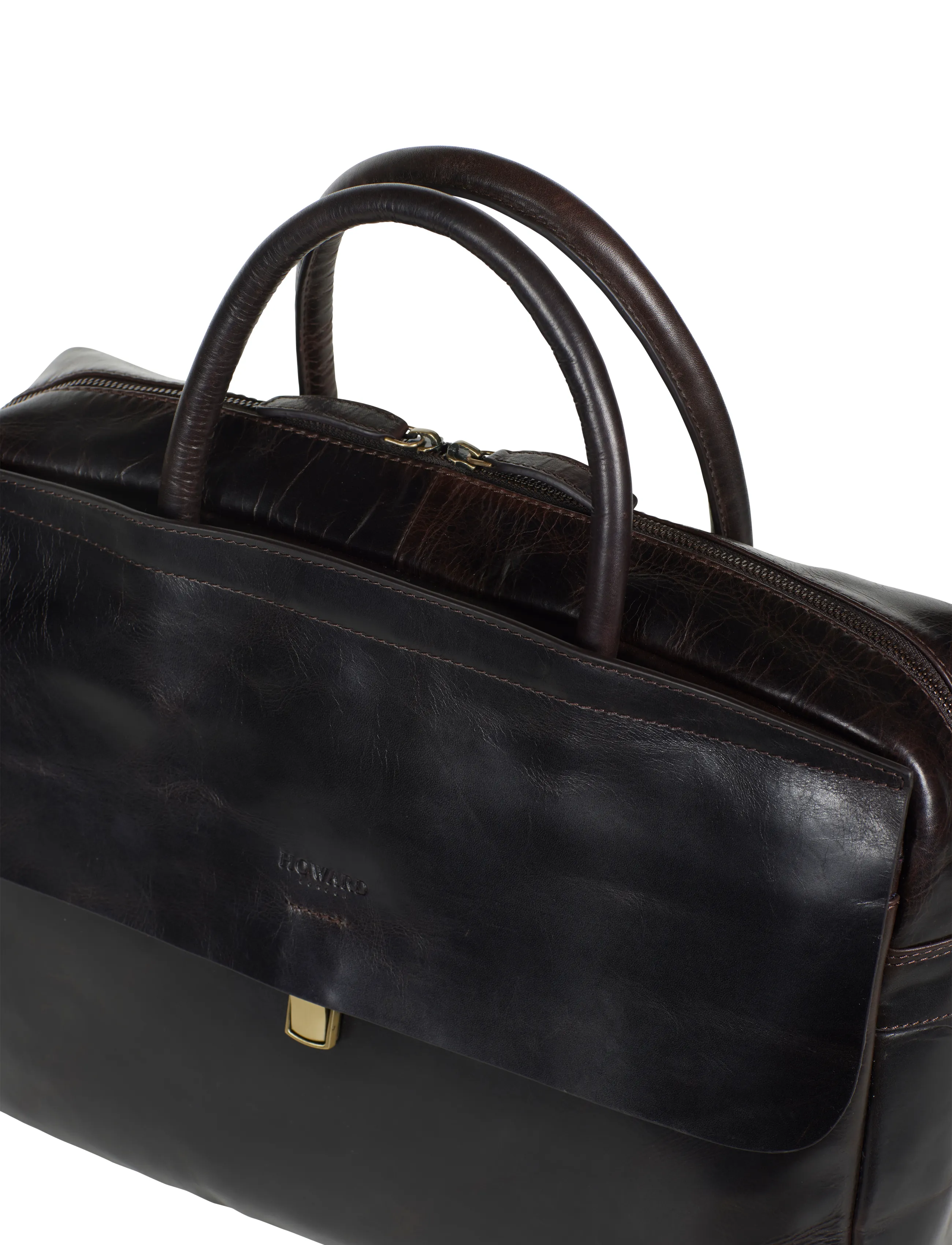 Howard London - Charlie Briefcase Bag - shop efter anledning - dark brown - 4