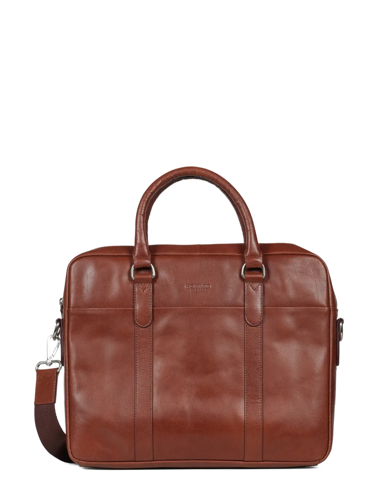 Howard London Laptop Bag Kieran - Kotid - BROWN / brown