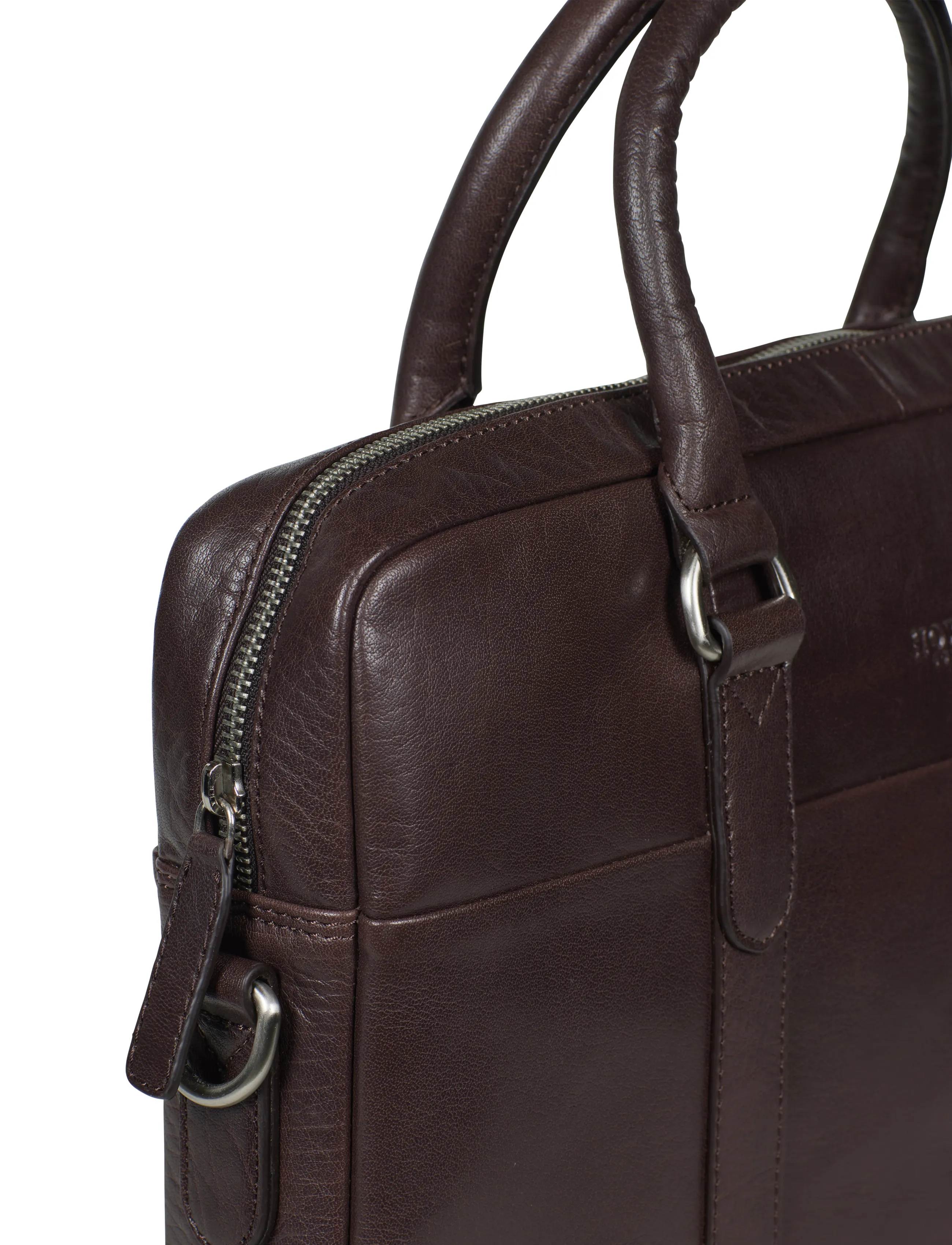 Howard London - Laptop Bag Kieran - shoppa efter tillfälle - dark brown - 4