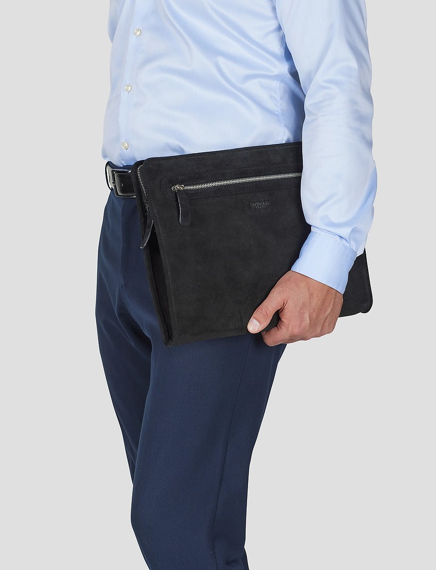 Howard London - Sleeve Kieran Suede - nach anlass kaufen - black - 0