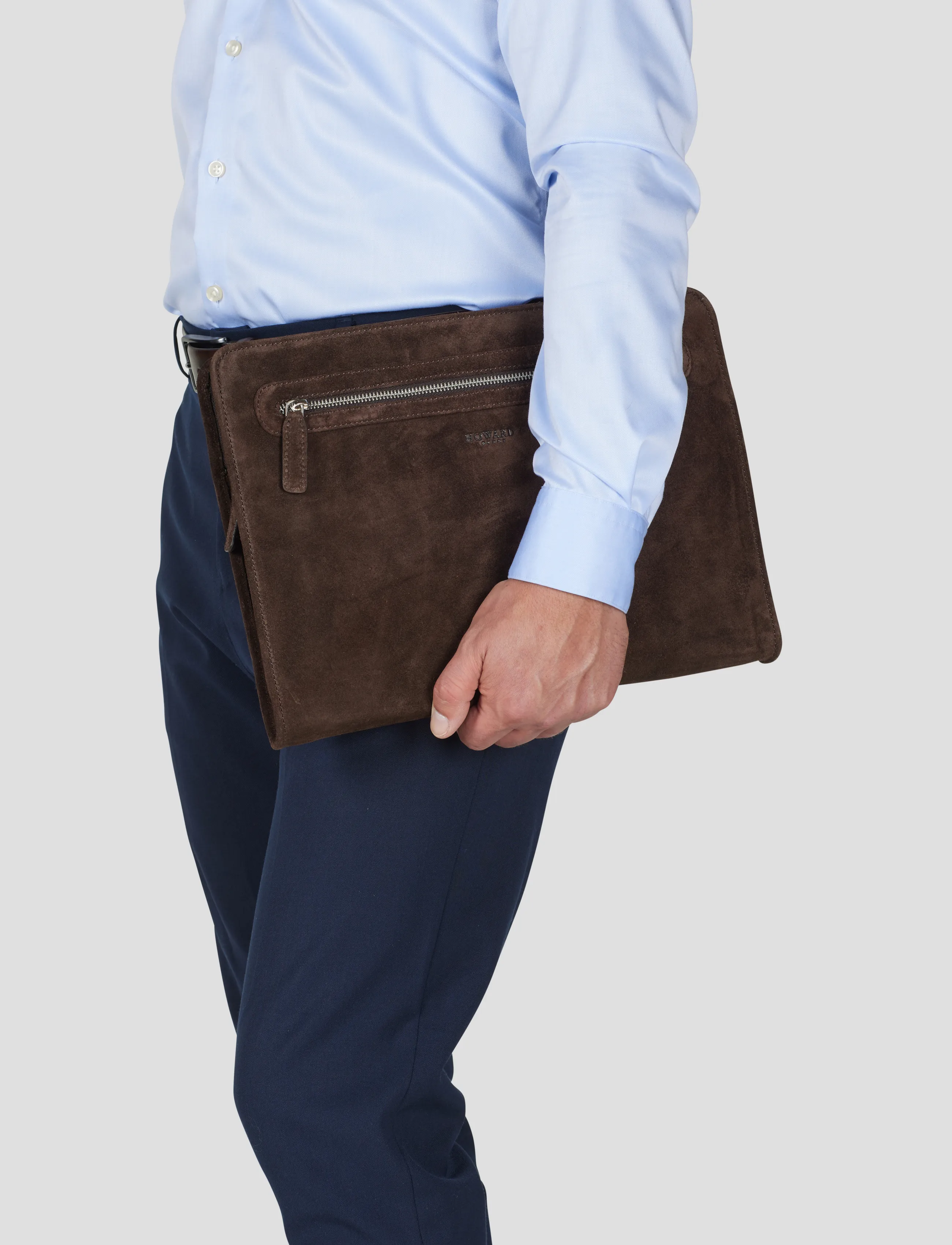 Howard London Sleeve Kieran Suede - Säsongens färger - DARK BROWN / brown