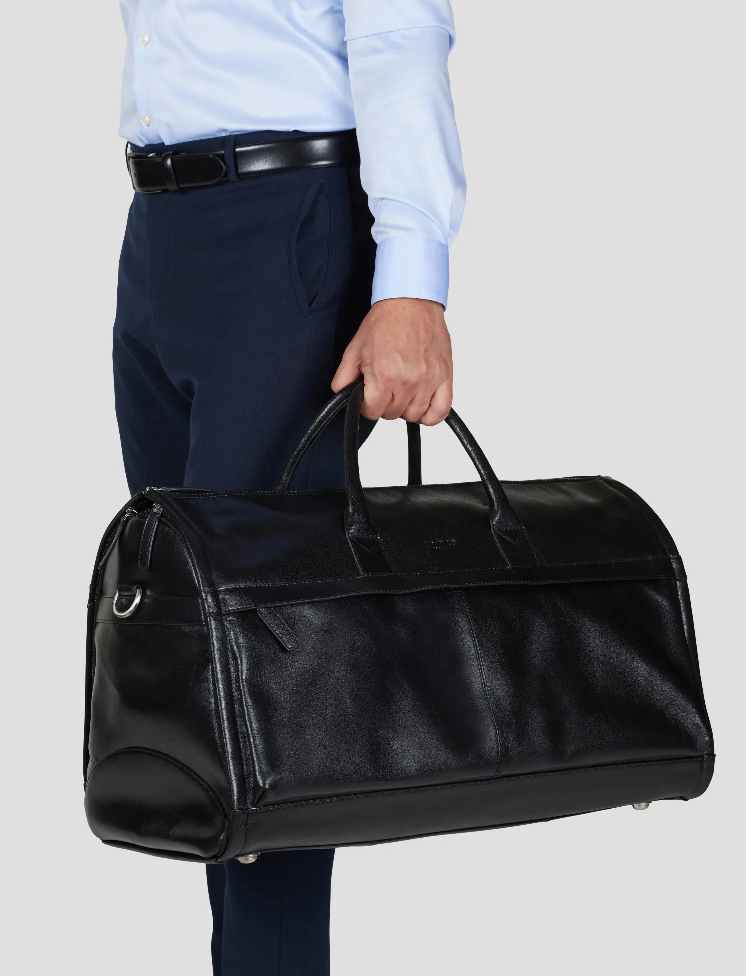 Howard London - Garment Leather Travel Bag - black - 0