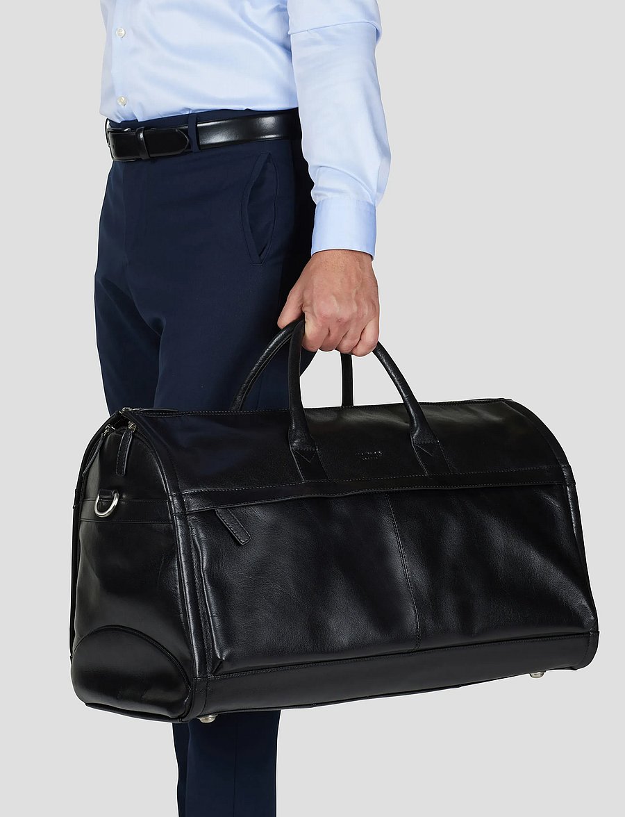 Howard London - Garment Leather Travel Bag - black - 0