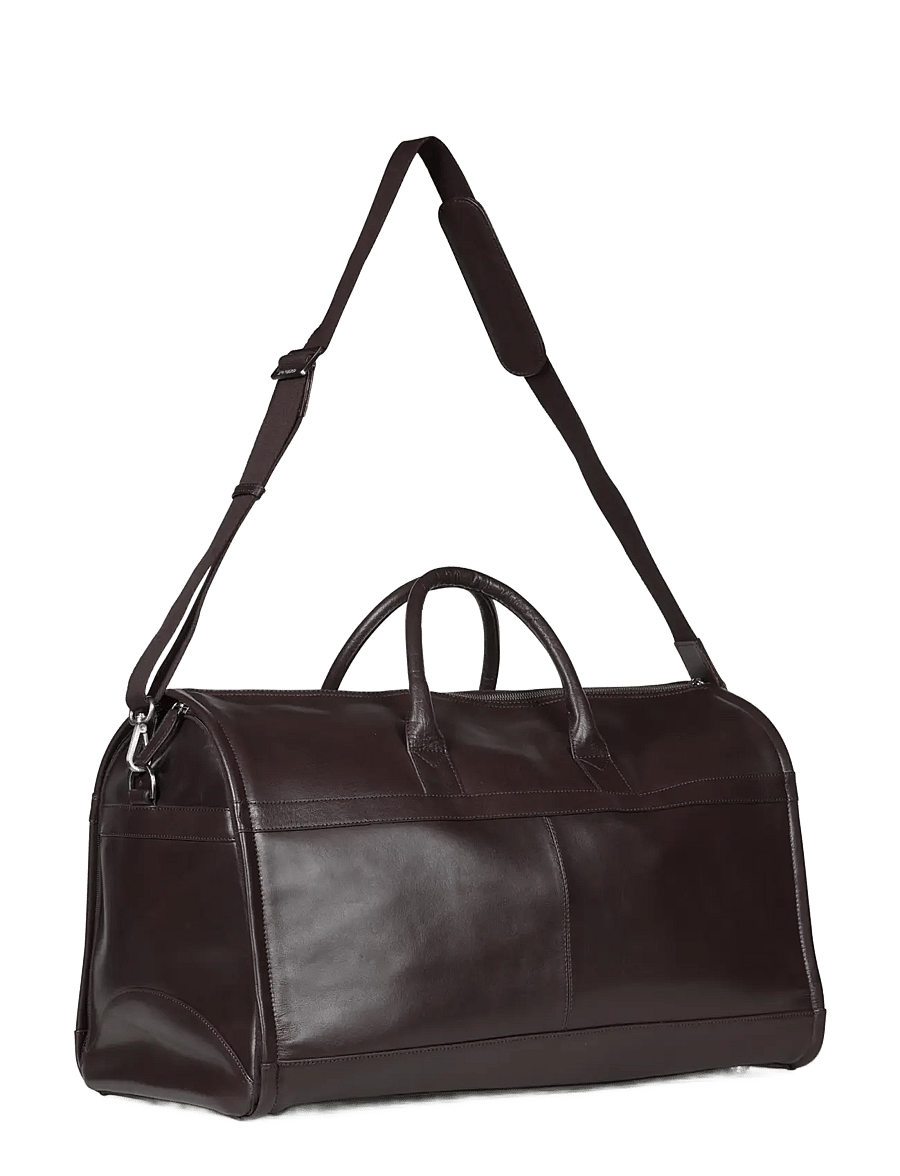 Howard London - Garment Leather Travel Bag - overnight bags - dark brown - 2