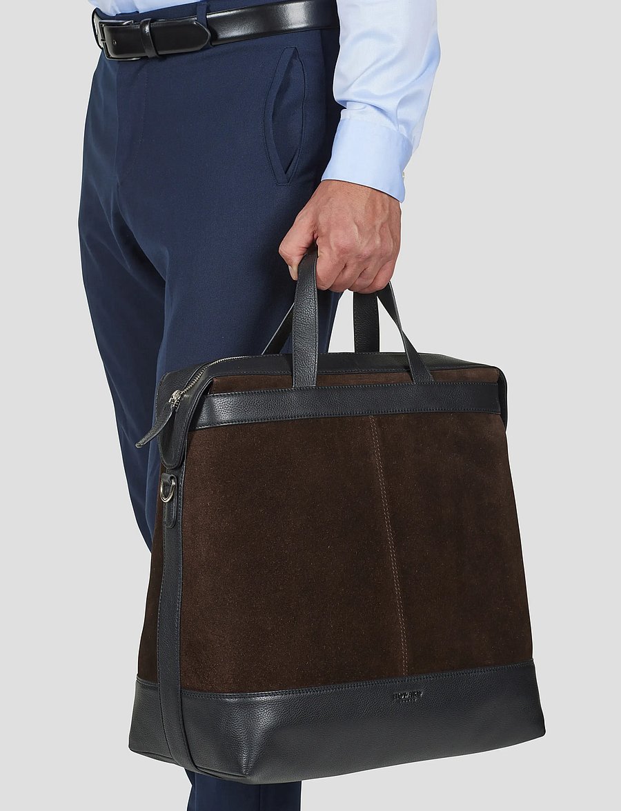 Howard London - Tote Bag Suede Alfie - shoppa efter tillfälle - brown - 0
