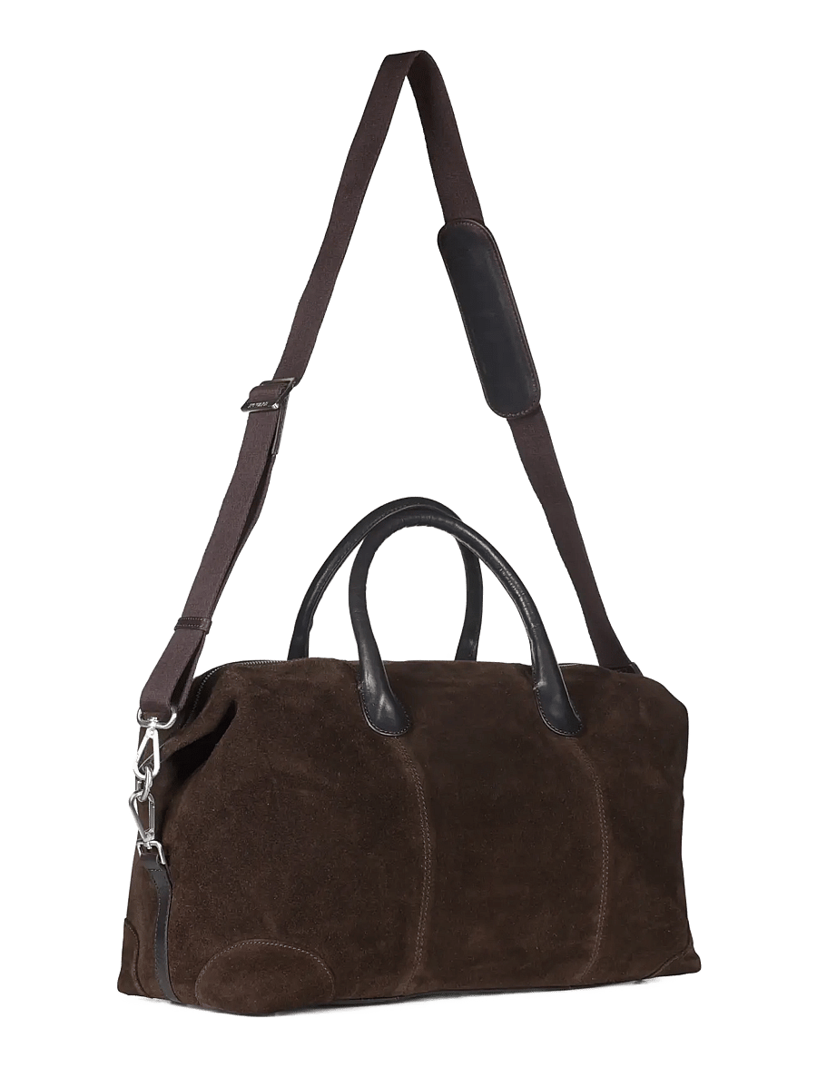 Howard London - Weekend Bag Suede Milo - shoppa efter tillfälle - brown - 2