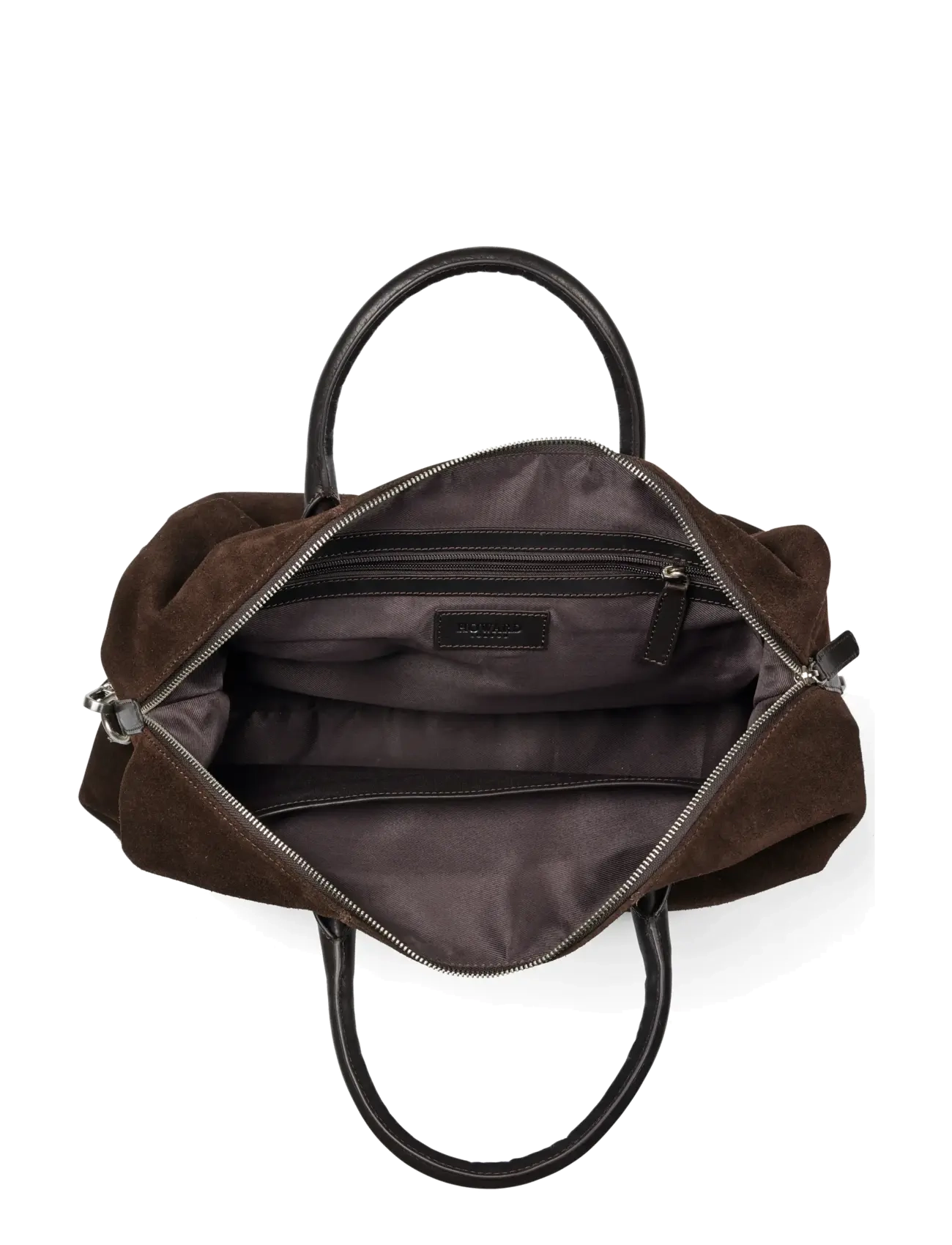 Howard London - Weekend Bag Suede Milo - shoppa efter tillfälle - brown - 3