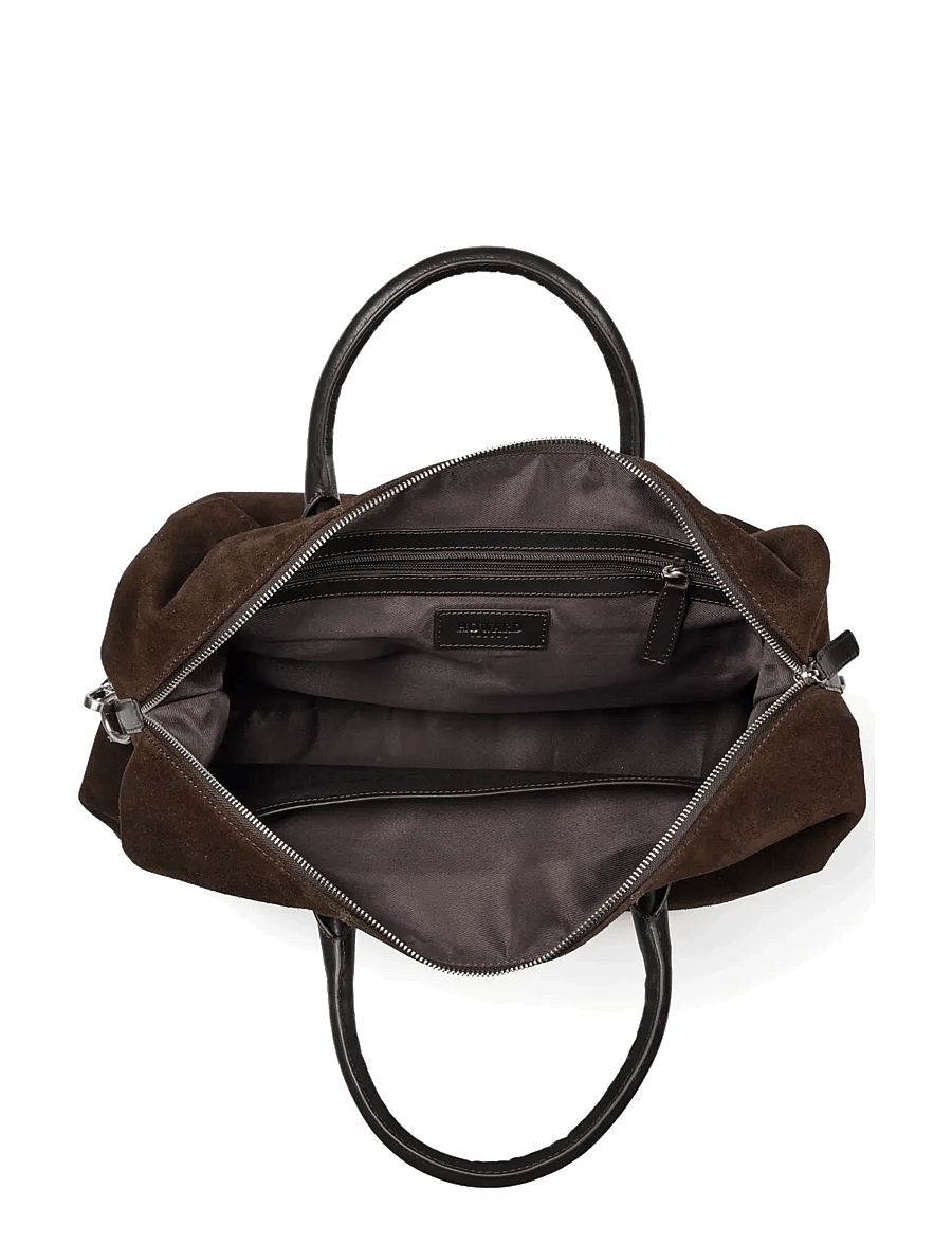 Howard London - Weekend Bag Suede Milo - shoppa efter tillfälle - brown - 3