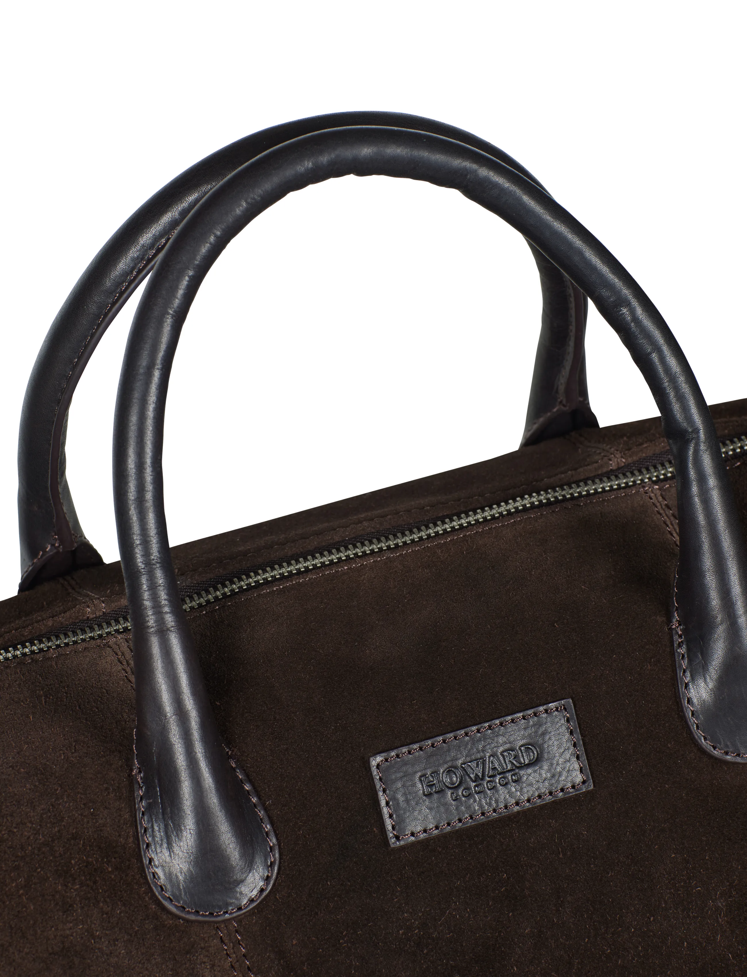 Howard London - Weekend Bag Suede Milo - shoppa efter tillfälle - brown - 4