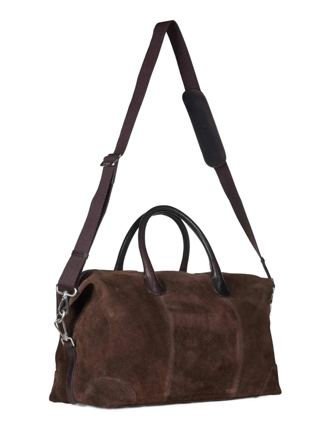 Howard London - Weekend Bag Suede Milo - väskor för övernattning - dark brown - 2