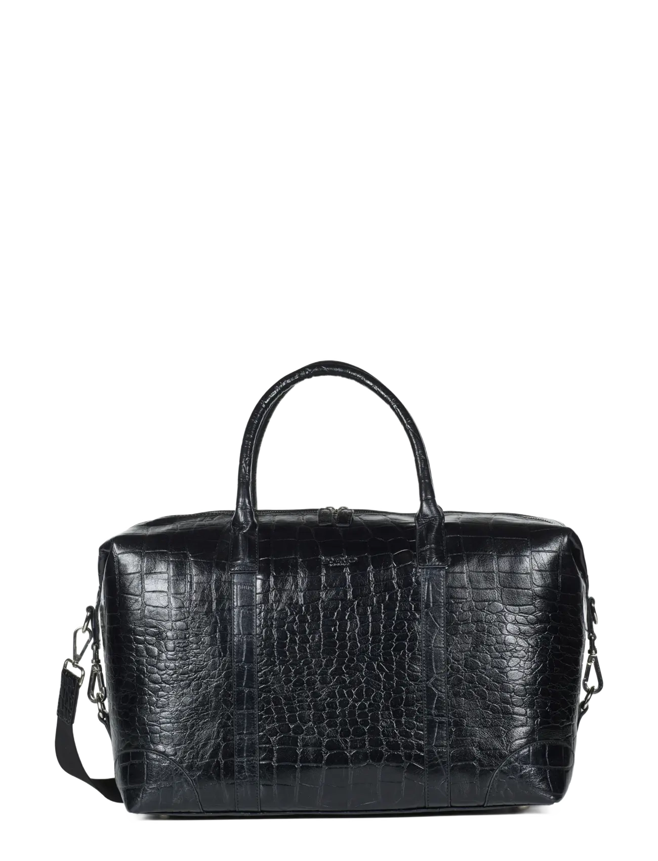 Howard London Weekend Leather Bag Rupert - Howard London - BLACK / black