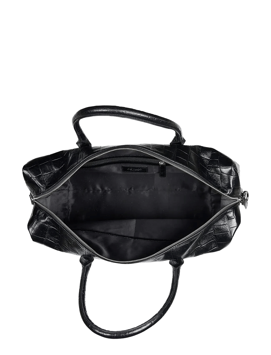 Howard London - Weekend Leather Bag Rupert - reisetaschen - black - 3