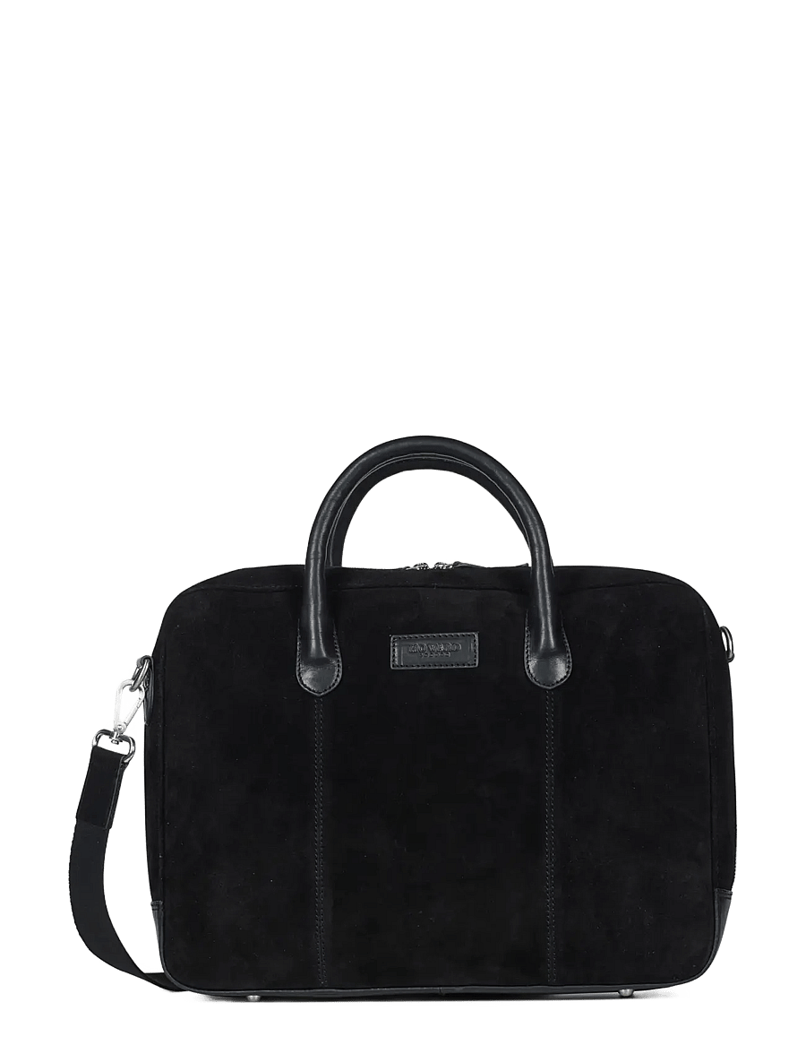 Howard London - Laptop Bag Suede Wilfred - nach anlass kaufen - black - 1